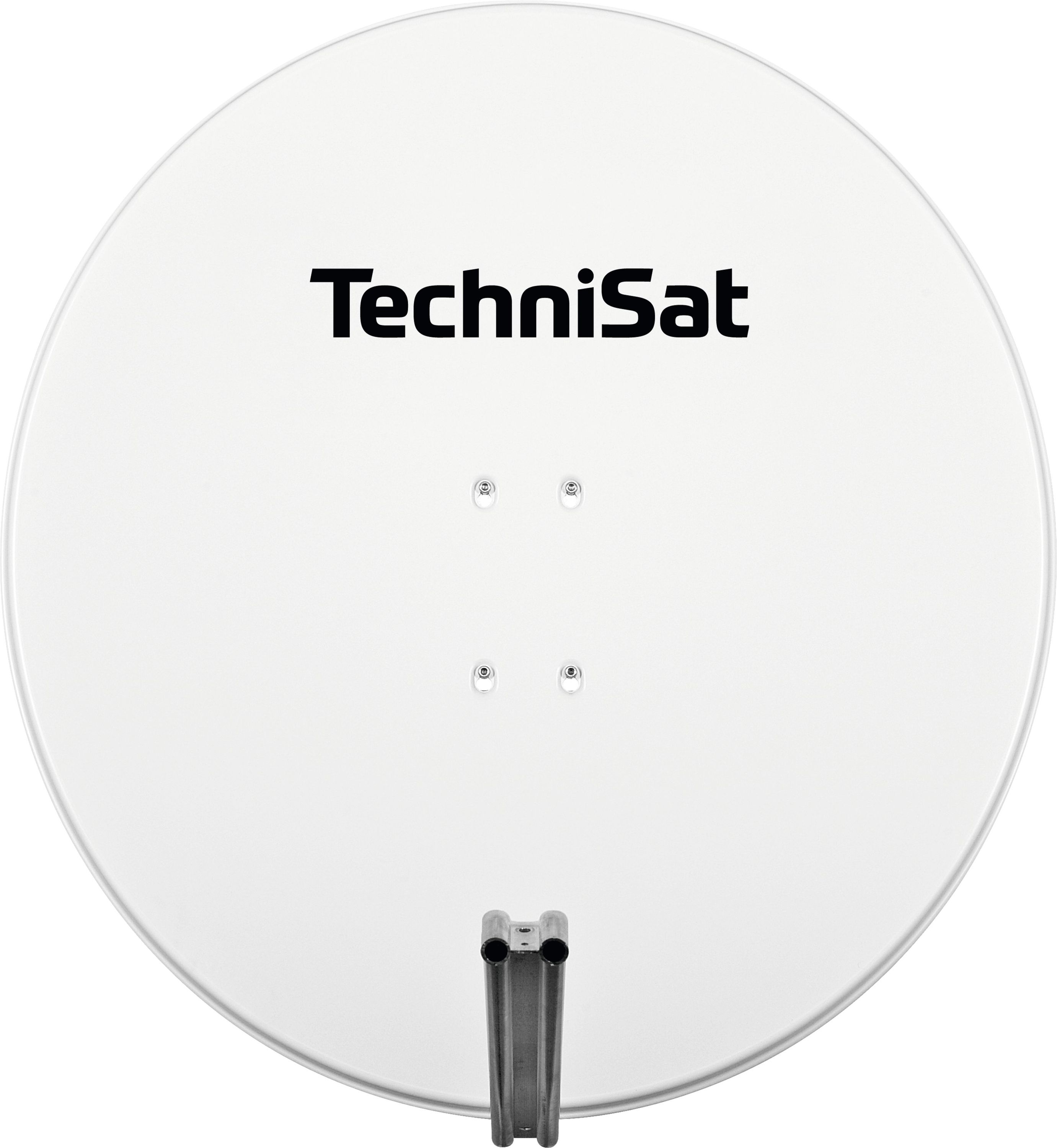 TechniSat SATMAN 850 PLUS | 85cm Sat-Antenne inklusive AZ/EL-Halterung | rot polarwei&szlig; 