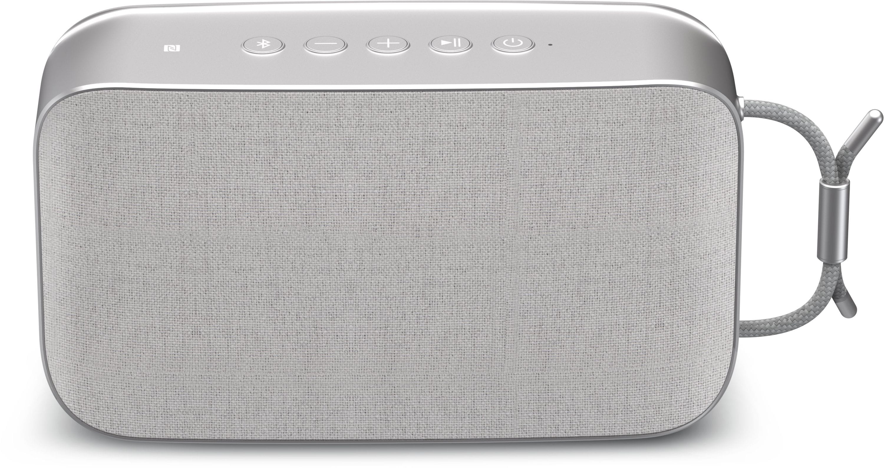 TechniSat BLUSPEAKER TWS XL | Bluetooth Lautsprecher mit TWS & Akku grau 