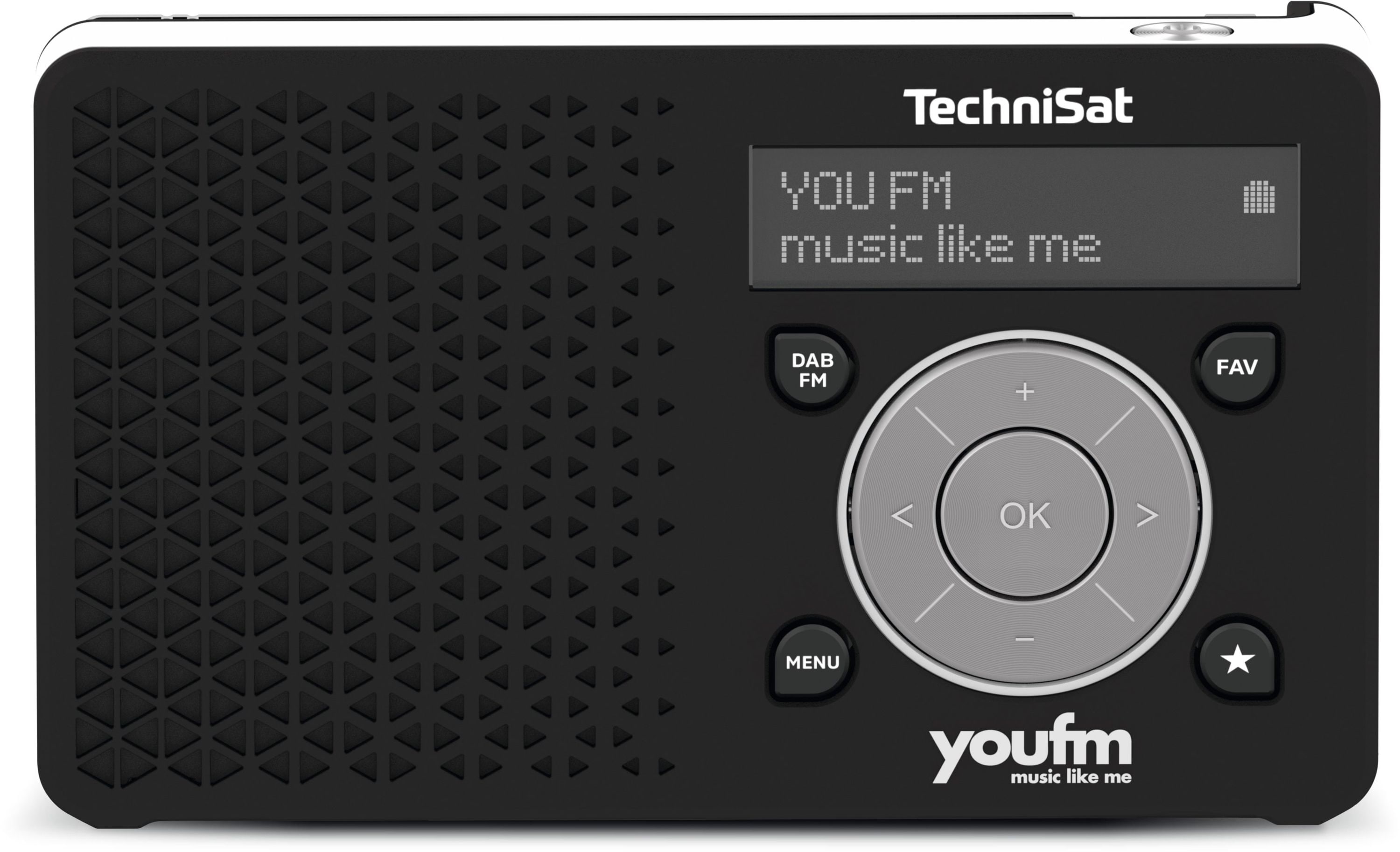TechniSat DIGITRADIO 1 youfm Edition | DAB+ & UKW-Radio mit Akku 
