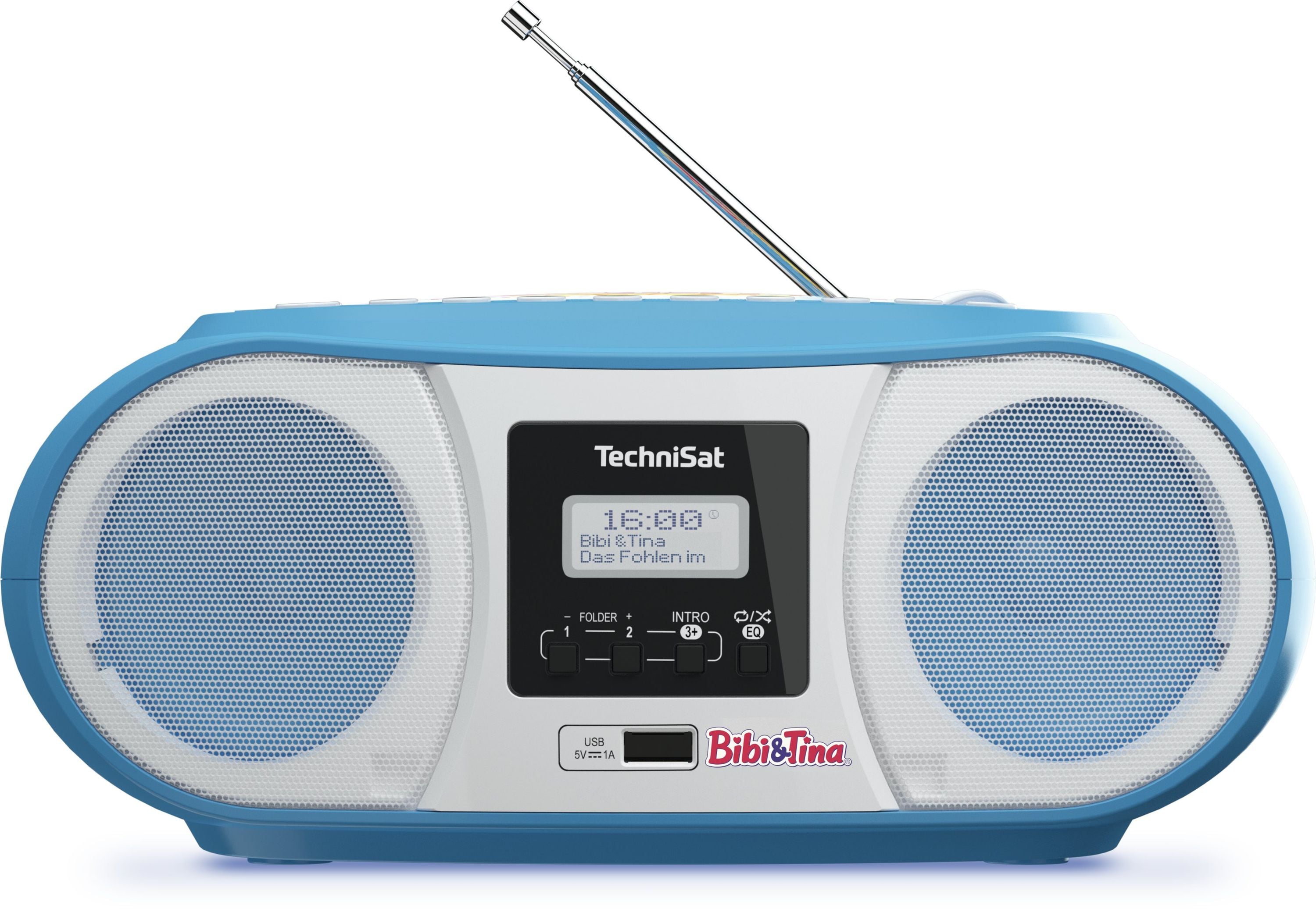 TechniSat DIGITRADIO 1990 Bibi & Tina Edition | Stereo-Boombox mit DAB+ 