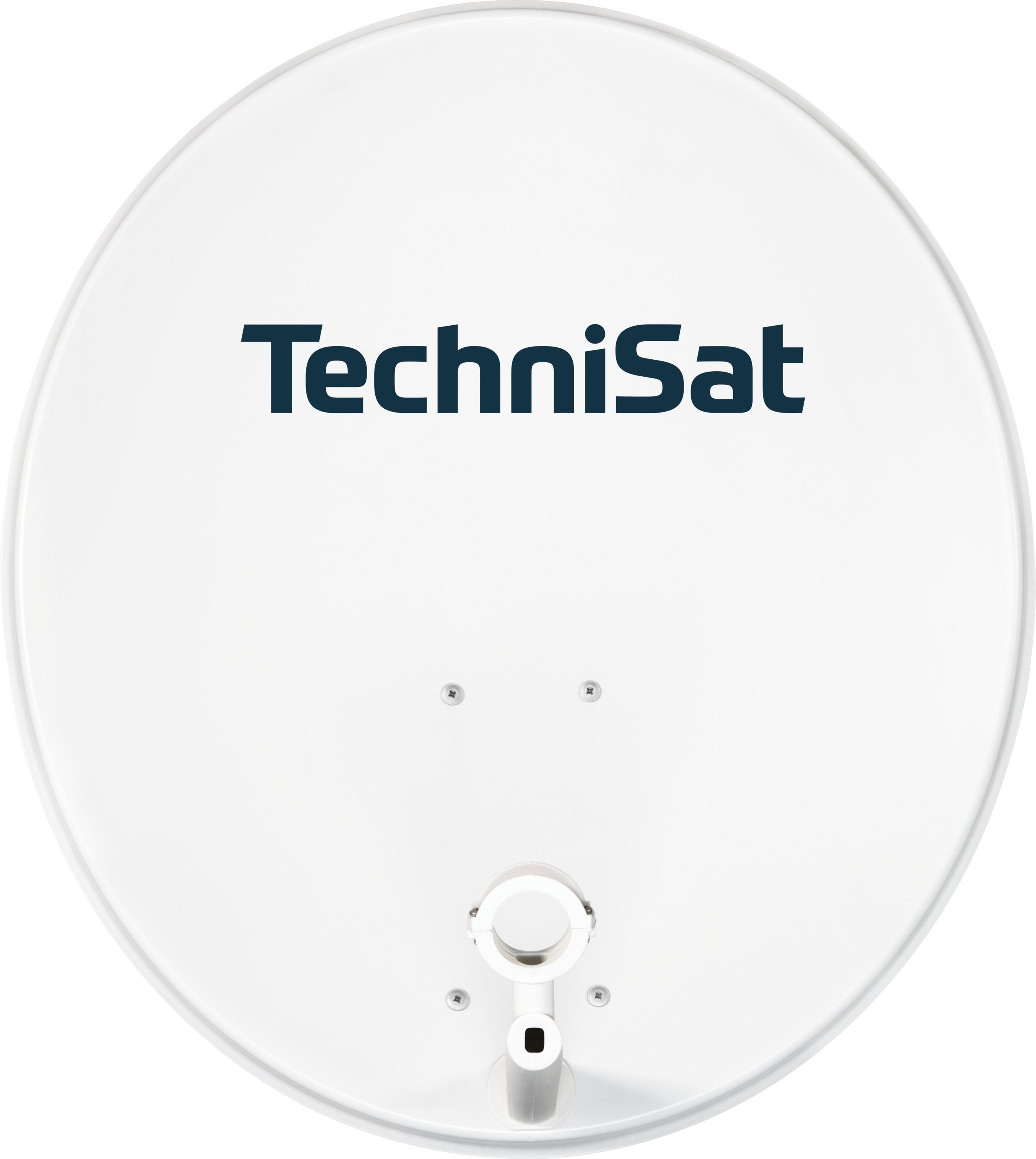 TechniSat TECHNITENNE 70 | 70 cm Satellitensch&uuml;ssel mit 40mm LNB Aufnahme lichtgrau 