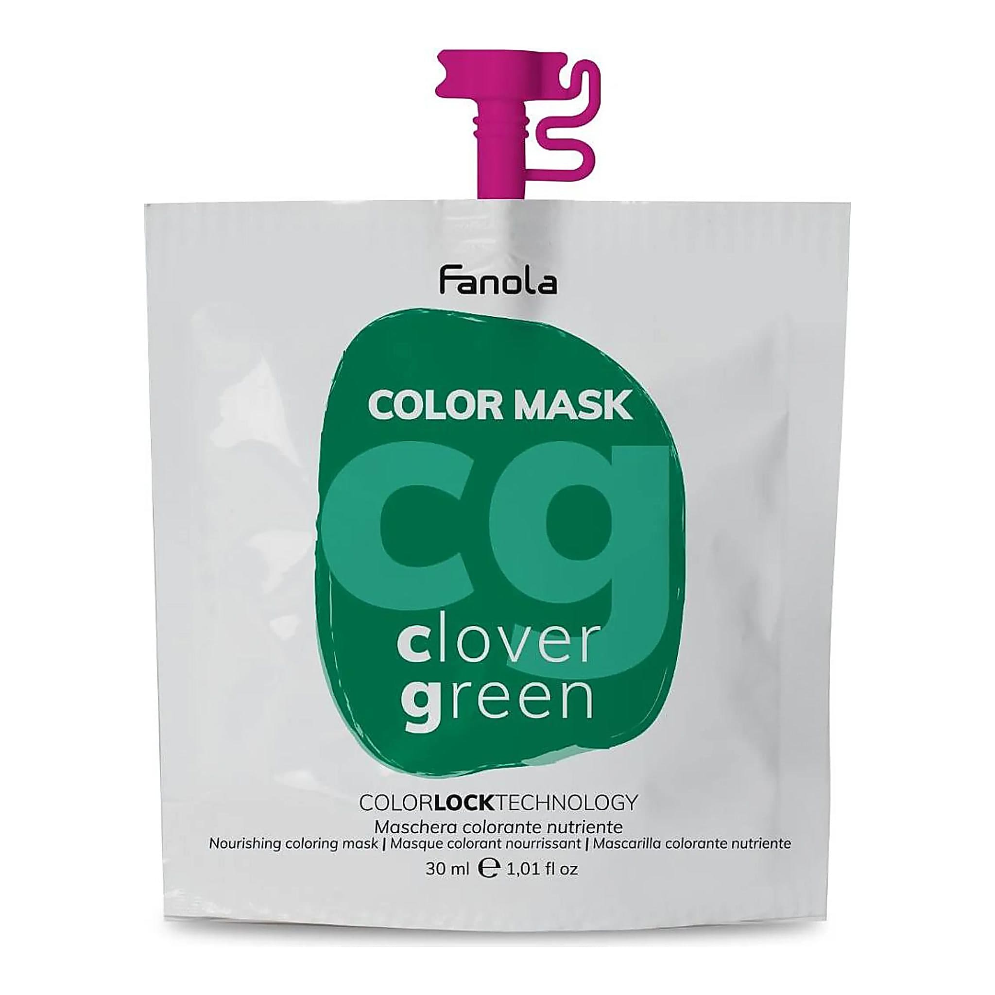 Fanola Color Mask Clover Green Farbmaske 30 ml 