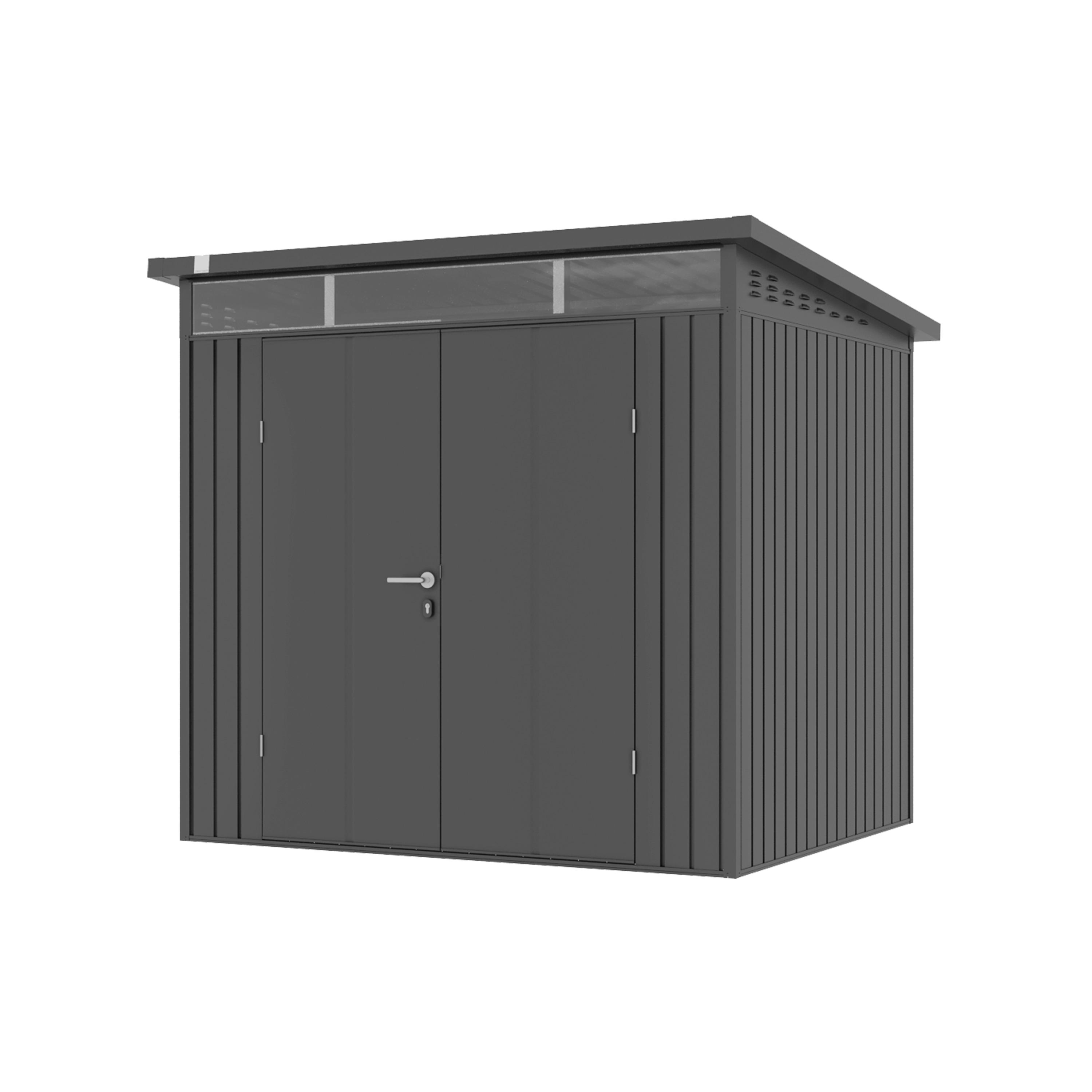 GFP Primeyard Ger&auml;tehaus Lena, anthrazit 180x120x205 cm 