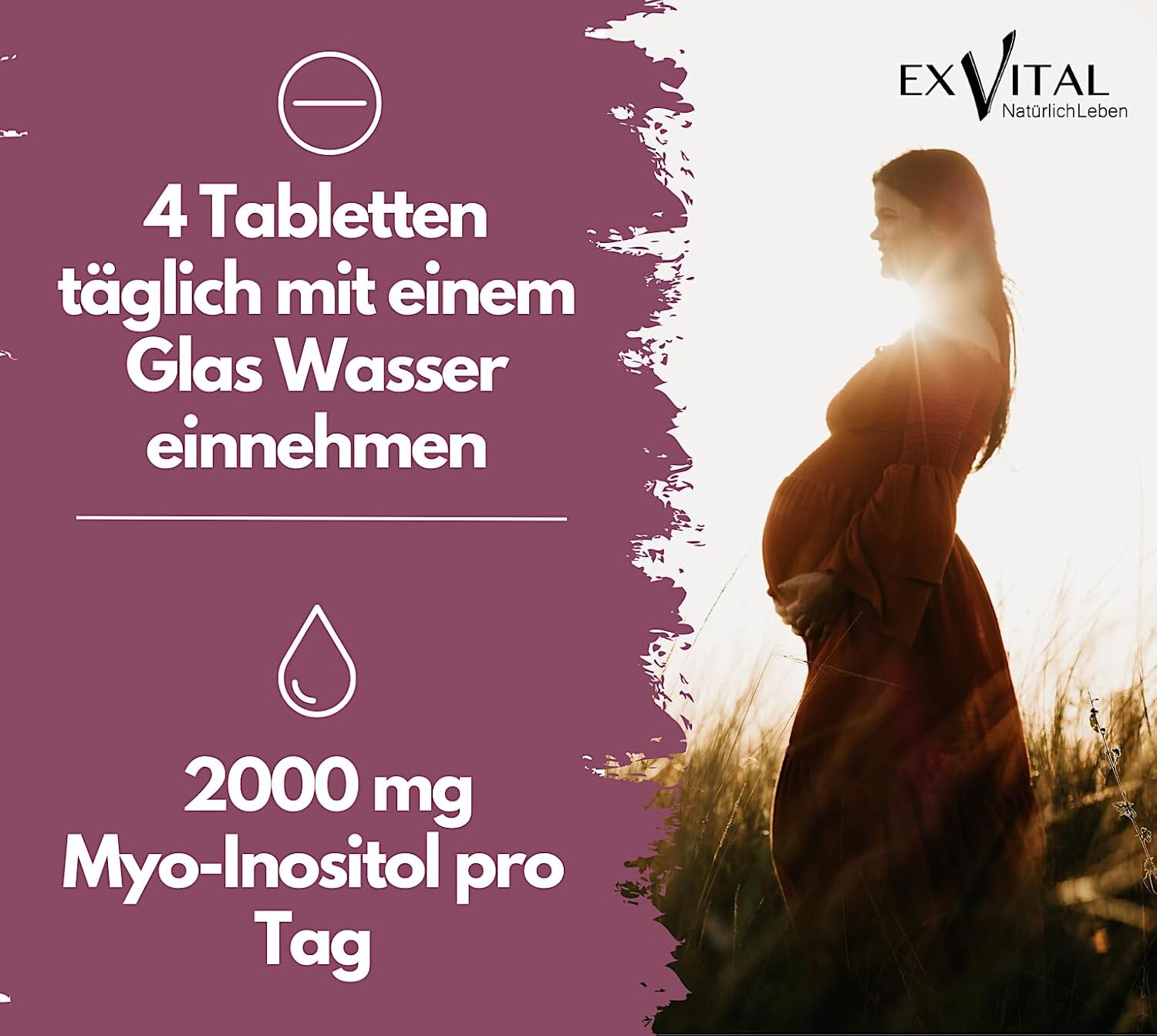 ® Inositol, Vitamin B8 mit Folsäure, 180 Tabletten
