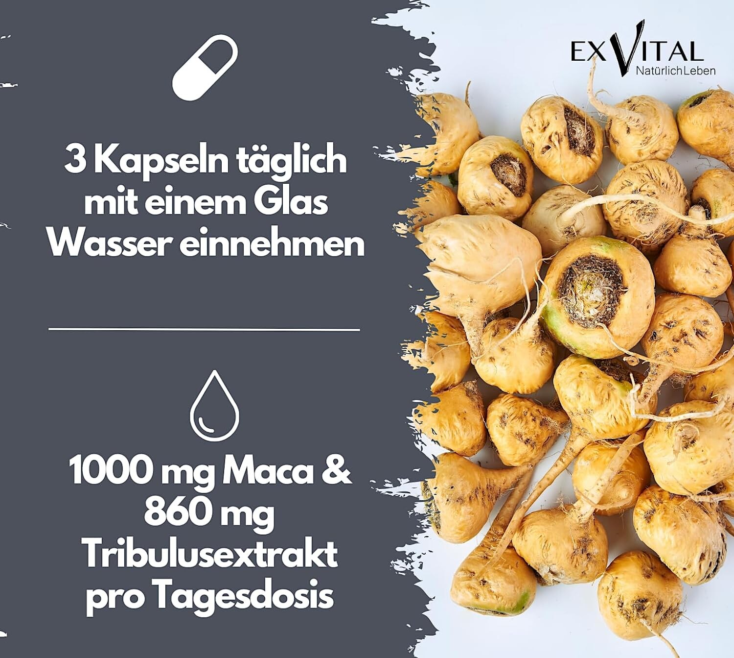 ® Maca 1000 Plus Tribulus, 90 Kapseln