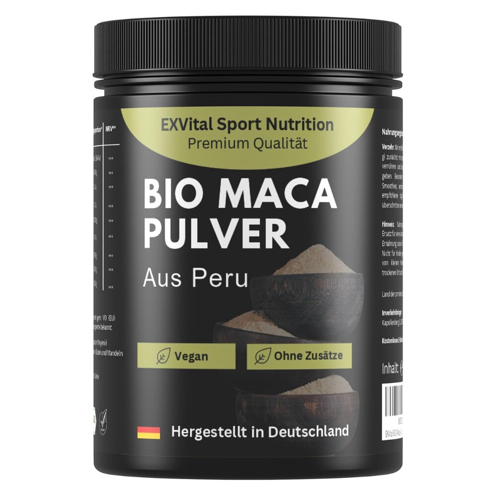 ® BIO Maca Pulver aus Peru,