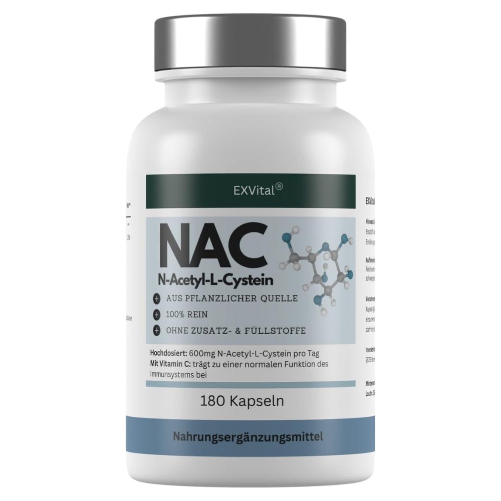 EXVital&reg; NAC Kapseln, hochdosiert, 180 Kapseln 