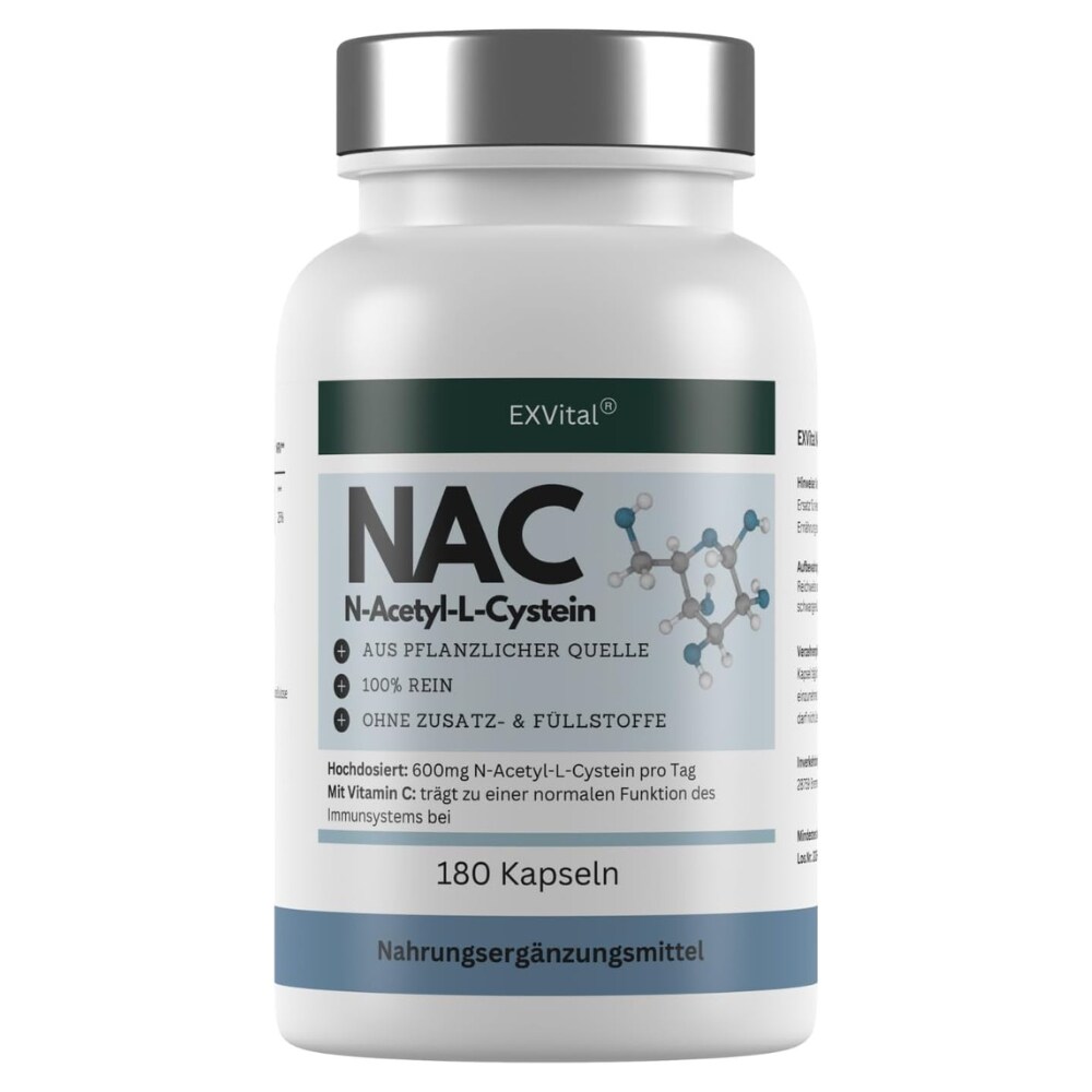 ® NAC Kapseln, hochdosiert, 180 Kapseln