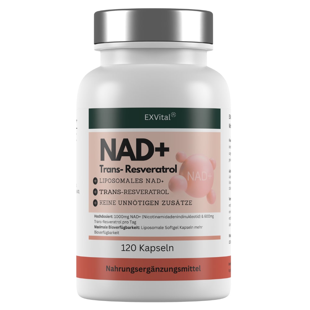 EXVital&reg; NAD+ Kapseln, hochdosiert, 120 Kapseln 