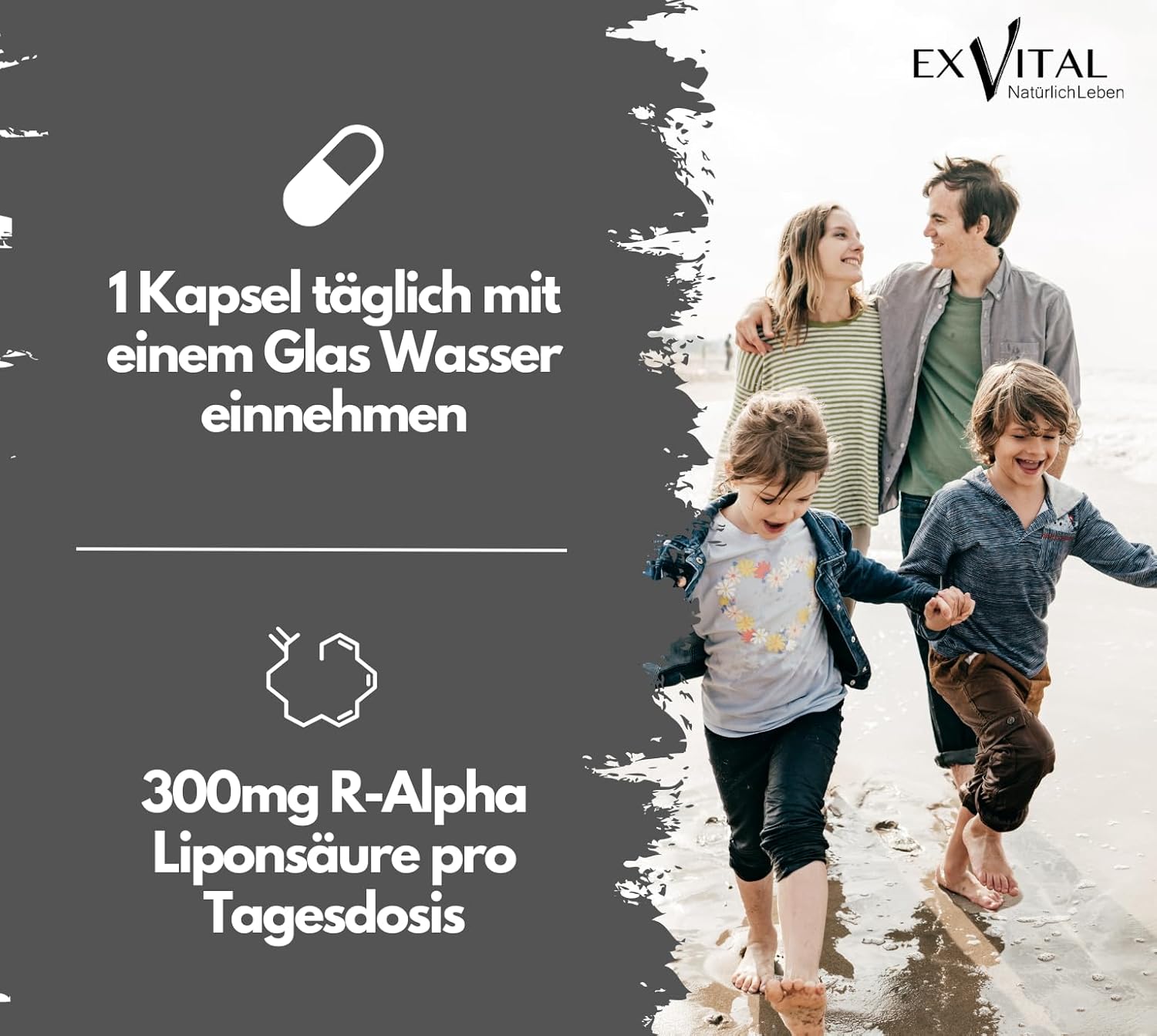 EXVital&reg; R-Alpha-Lipons&auml;ure Kapseln, 180 Kapseln 