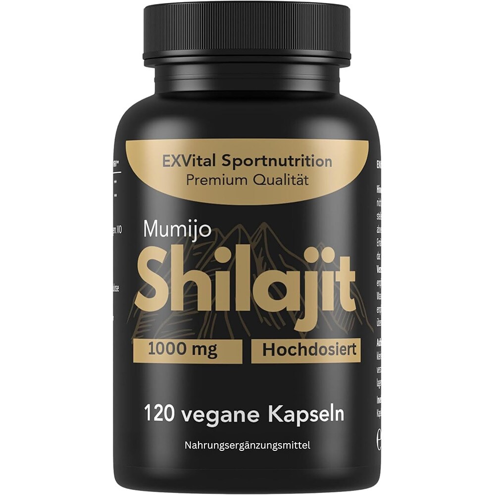 ® Mumijo Shilajit Kapseln, hochdosiert, 120 Kapseln