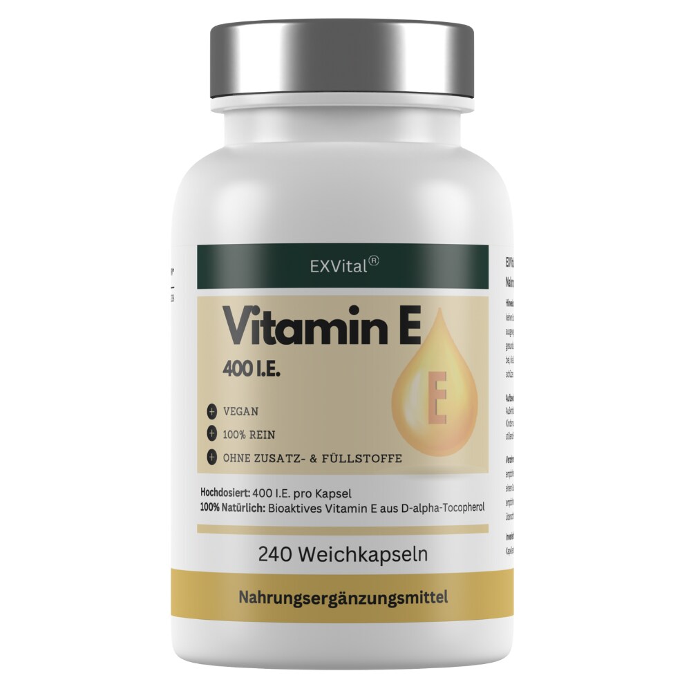 ® Vitamin E Softkapseln, hochdosiert 400 I.E., 240 Kapseln