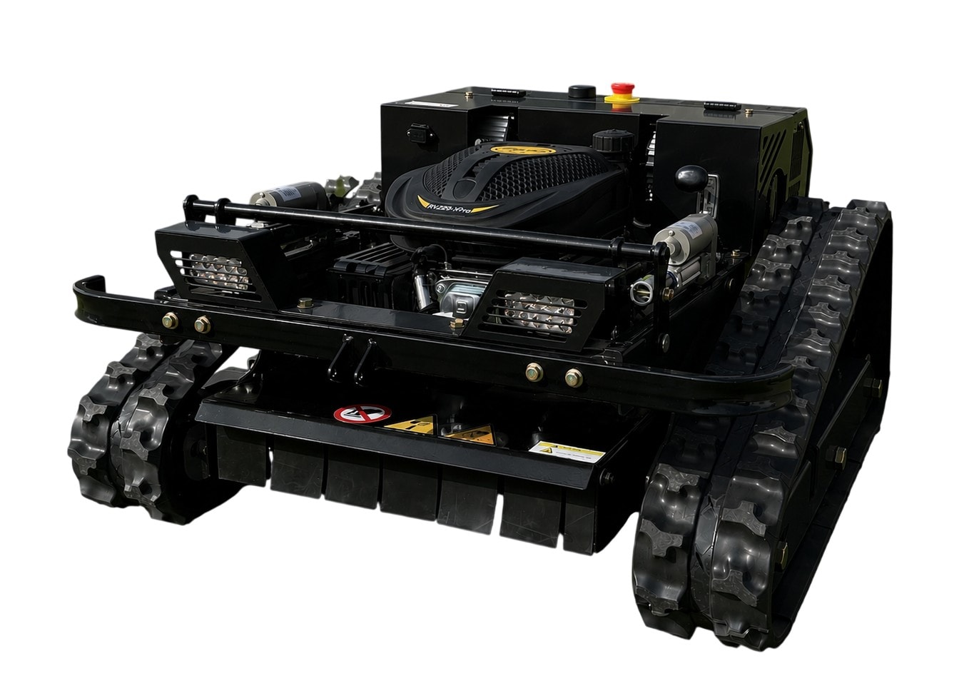 Ferngesteuerter Motor-Rasenm&auml;her CW-500 Plus Schwarz B&ouml;schungsm&auml;her 