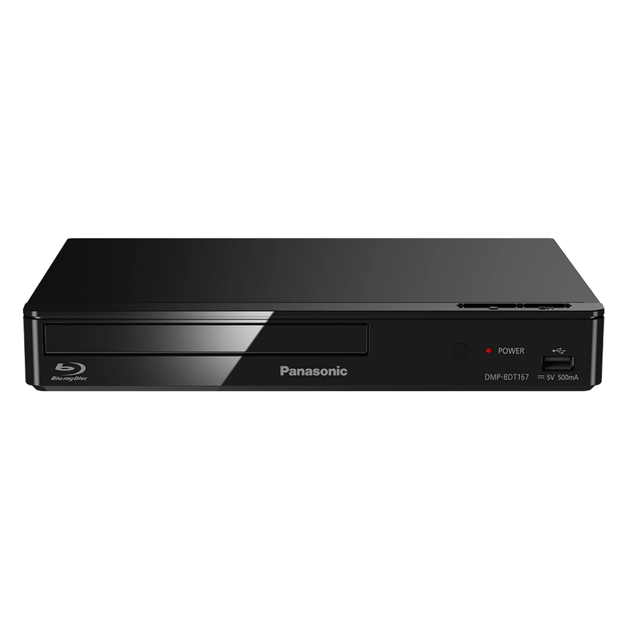 Panasonic DMP-BDT 167 EG schwarz Blu-ray-Player (Dolby Digital Plus, LAN, HDMI) 