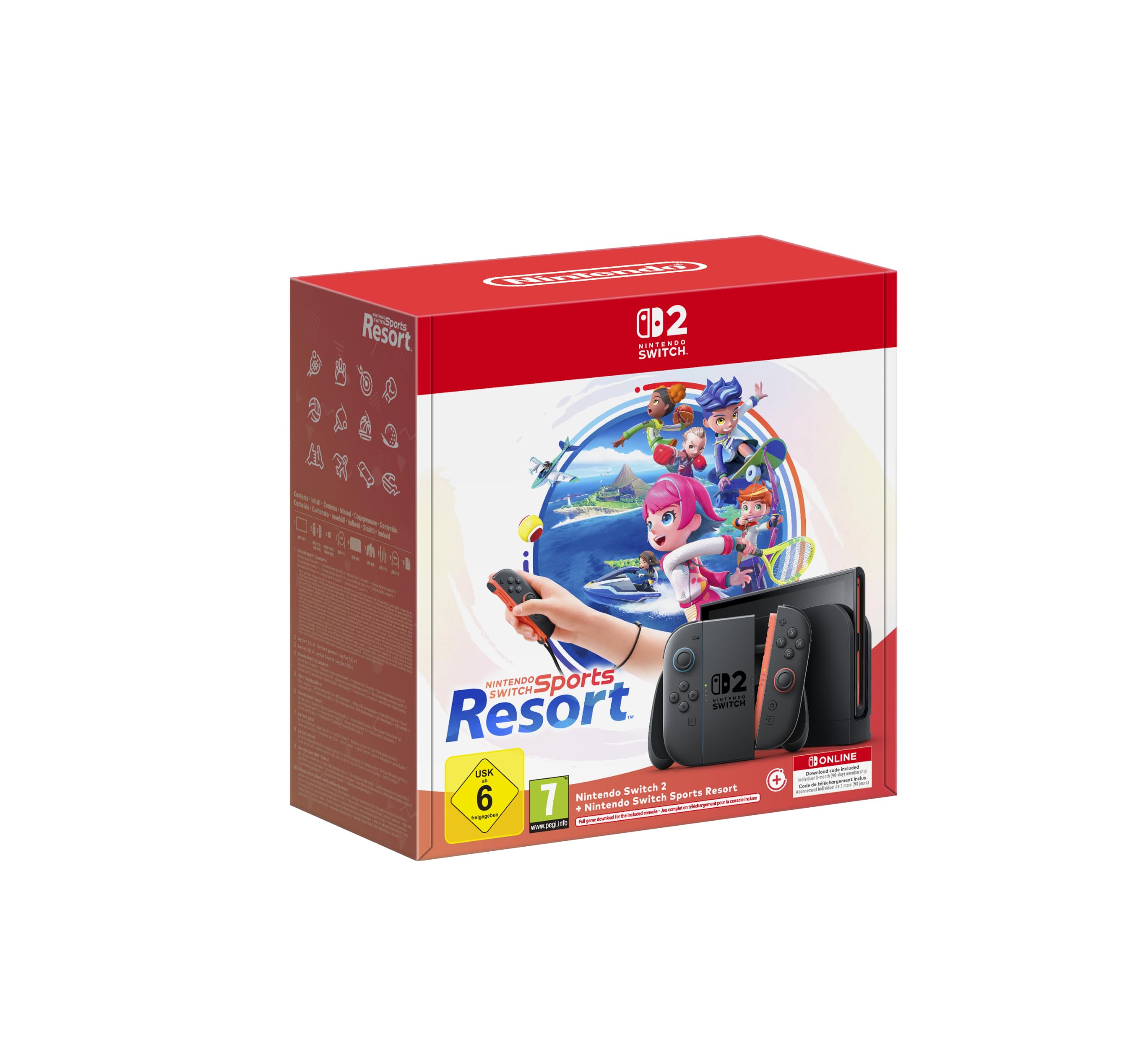Nintendo Switch 2 + Nintendo Switch Sports Resort-Set 
