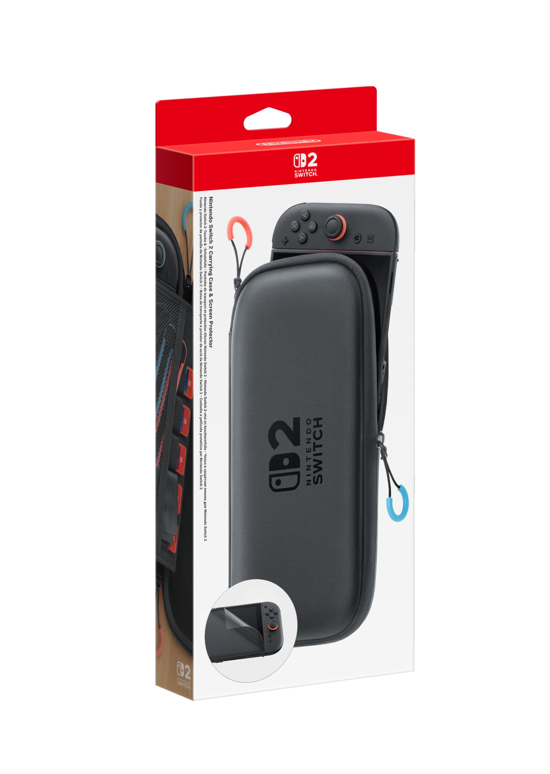 Nintendo Switch 2 Tasche & Schutzfolie 