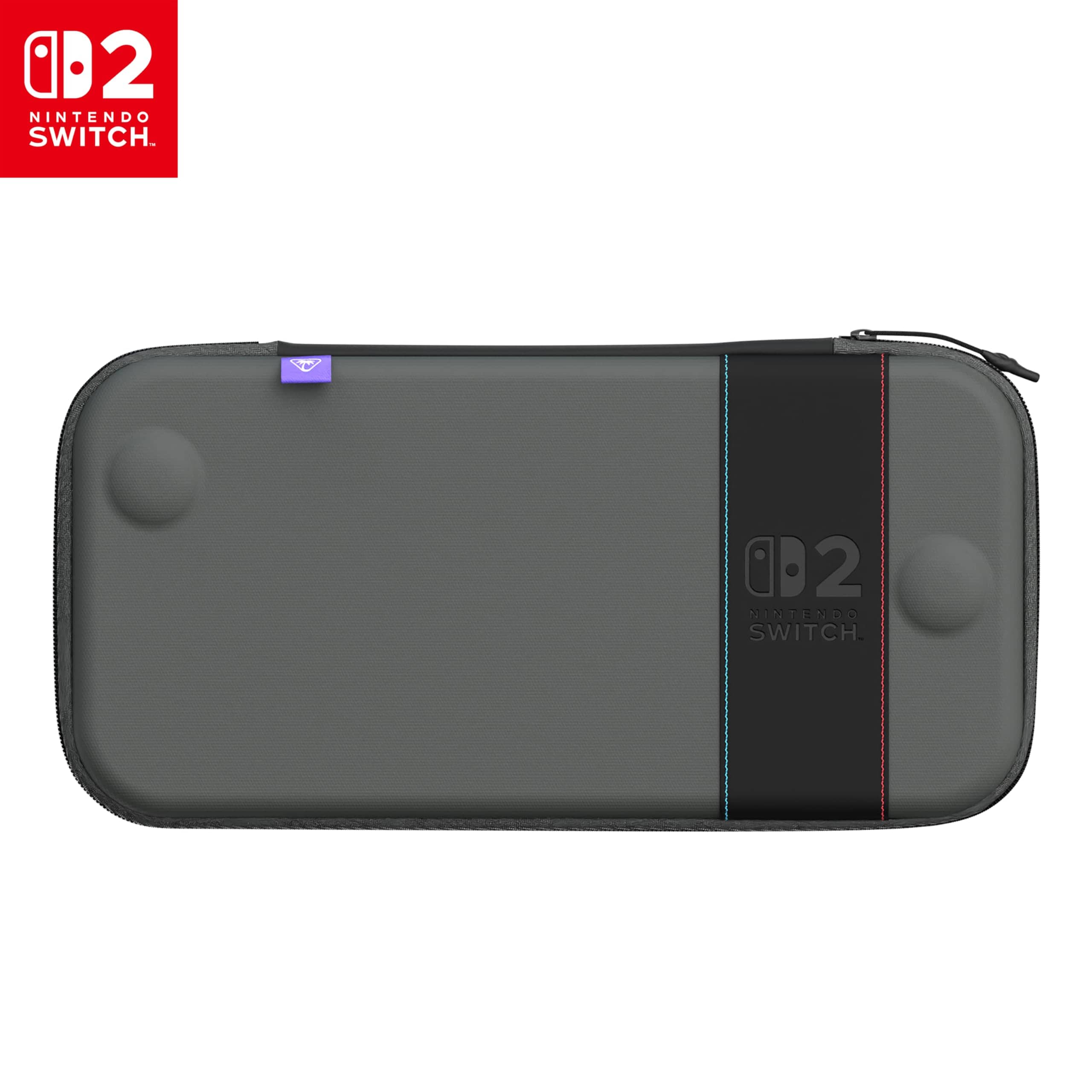 Turtle Beach Schlankes PlayTrek-Etui - Nintendo Switch 2, Schwarz (TBA-8203-85) 