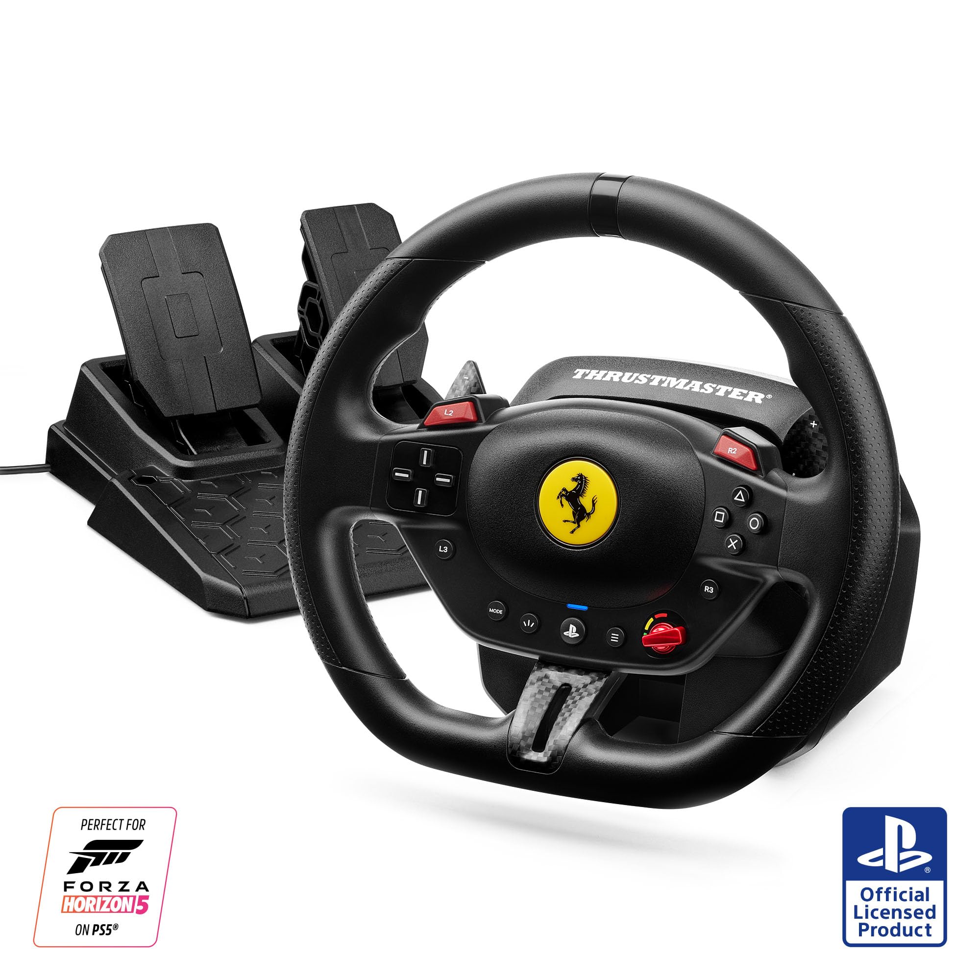 THRUSTMASTER T98P Ferrari 296 GTB Gaming-Lenkrad (PC, PS4, PS5) 