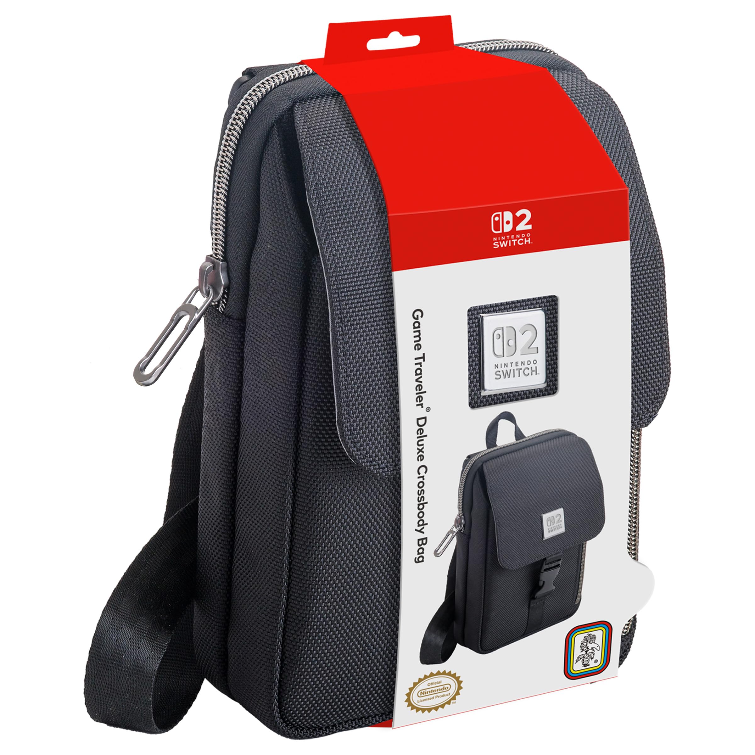 BIGBEN Nintendo Switch 2 Case Crossbody mit Schultergurt, MC16 Tasche 