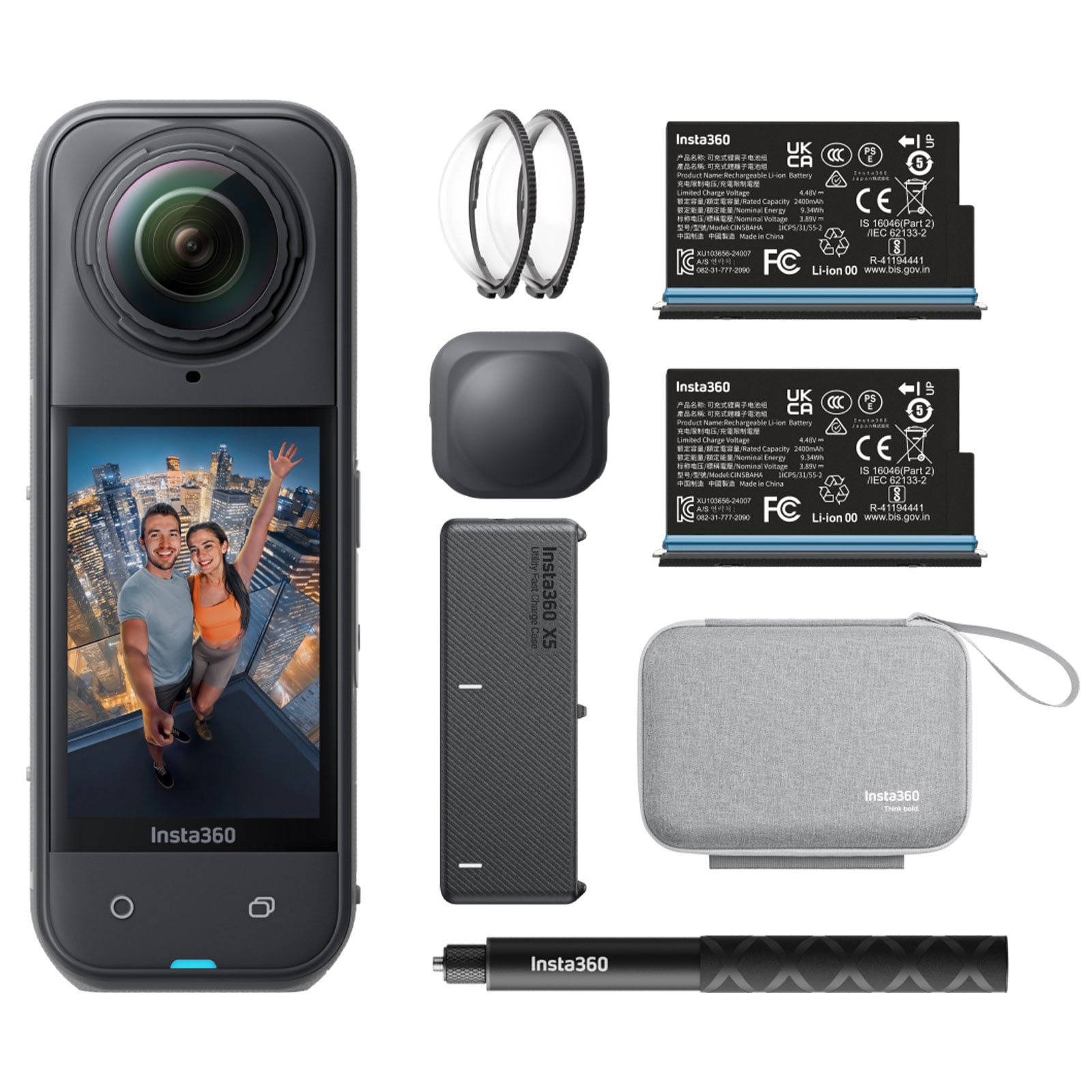 Insta360 X5 Essentials Bundle Action Kamera (8K, 360 Grad) 