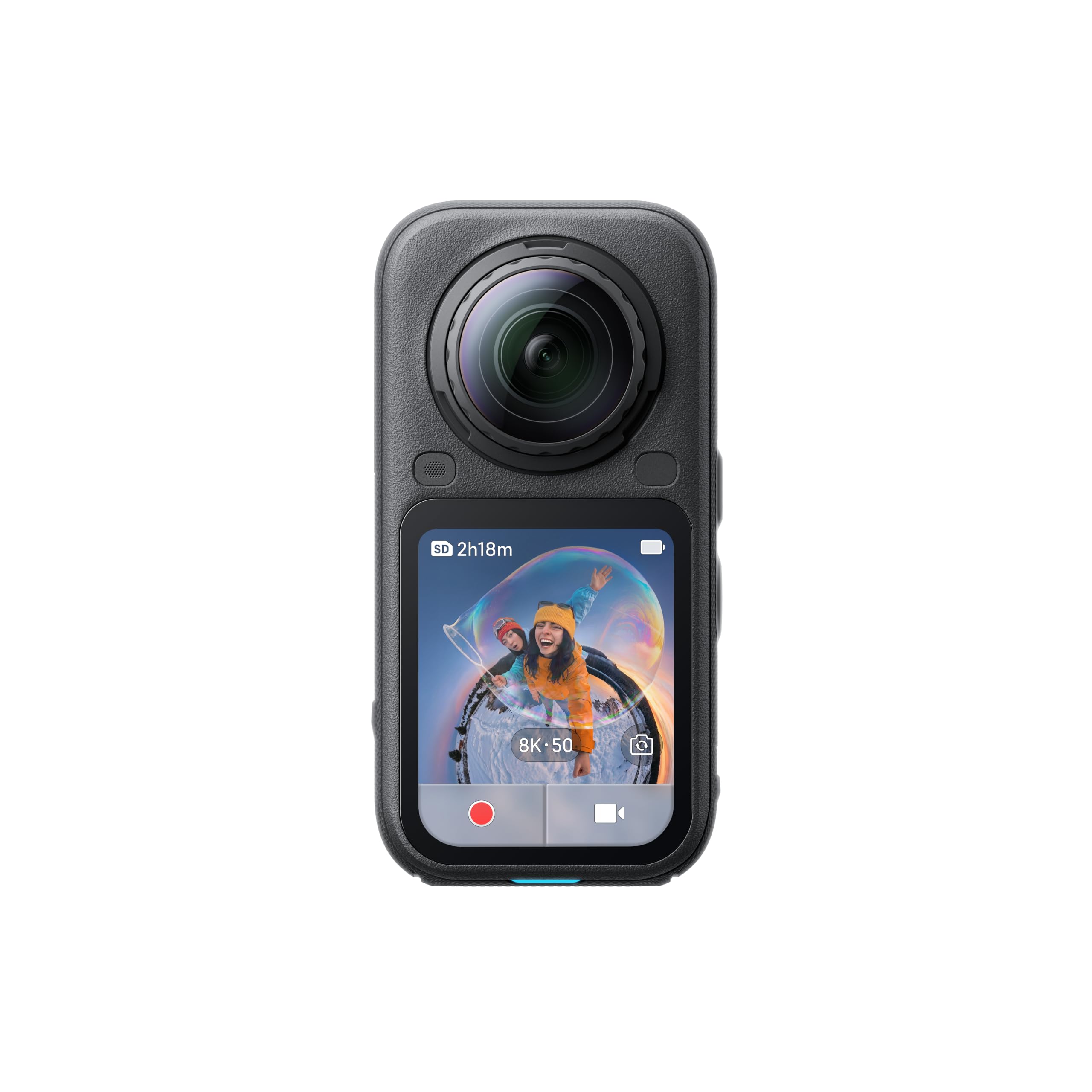 Insta360 X6 Standard Bundle Midnight Black Action Kamera (8K-360&deg;-Kamera mit bis zu 50 fps, 20 m wasserdicht nach IP68, App-Steuerung mit NFC-Schnellverbindung) 