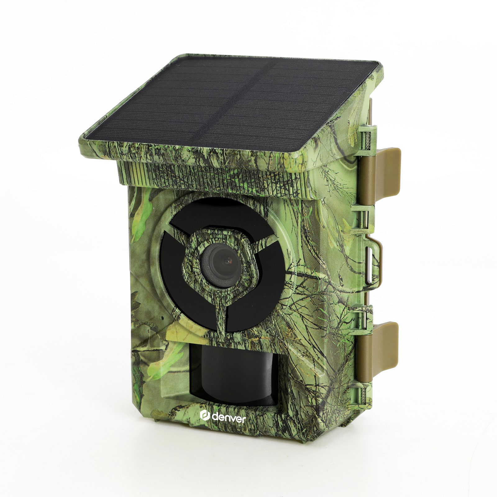 DENVER W SW-8120 WiFi + Solar Wildkamera (WLAN, Bluetooth, integriertes Solarpanel) 