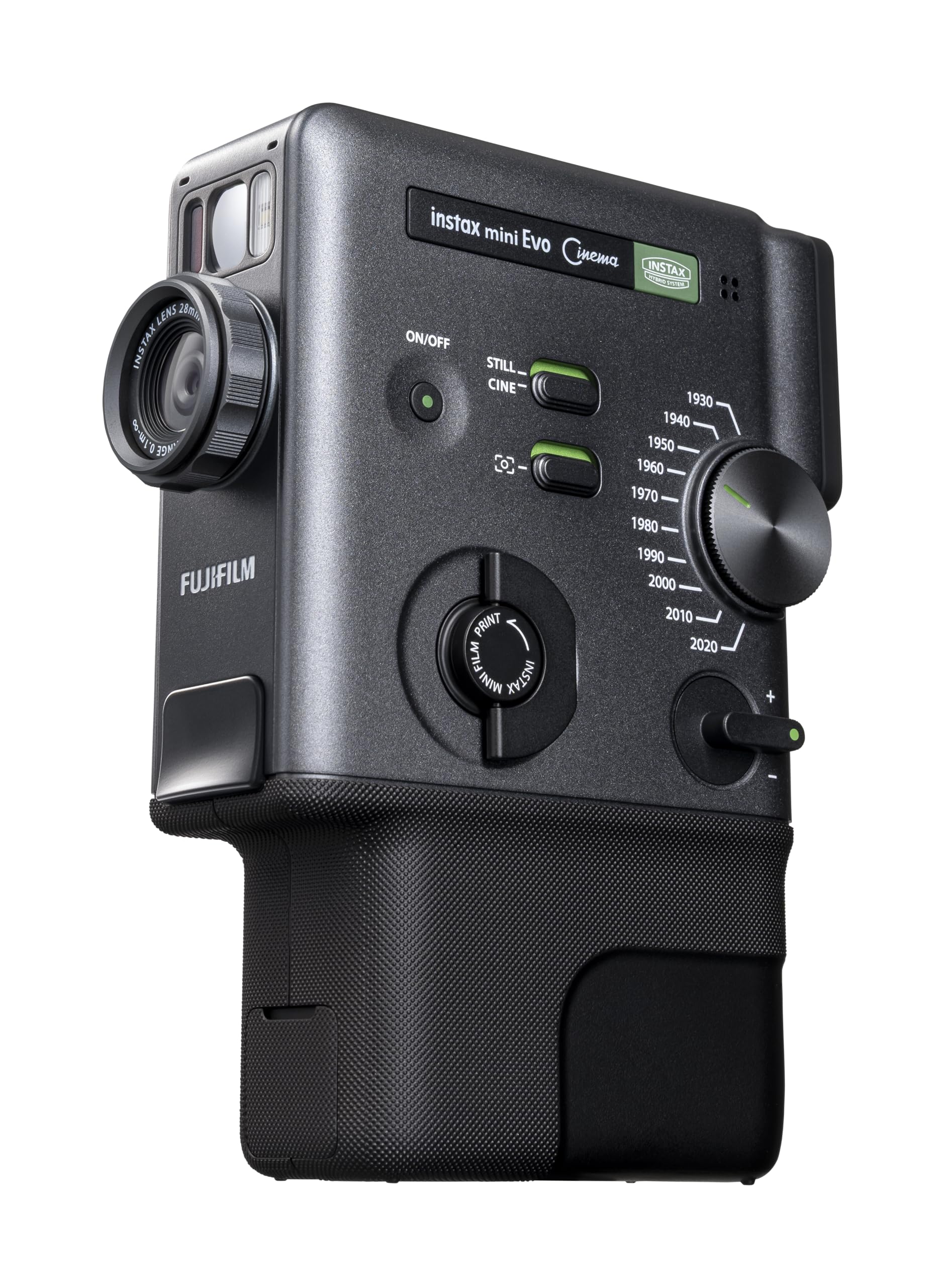 FUJIFILM instax mini Evo Cinema hybride Sofortbildkamera, Schwarz 