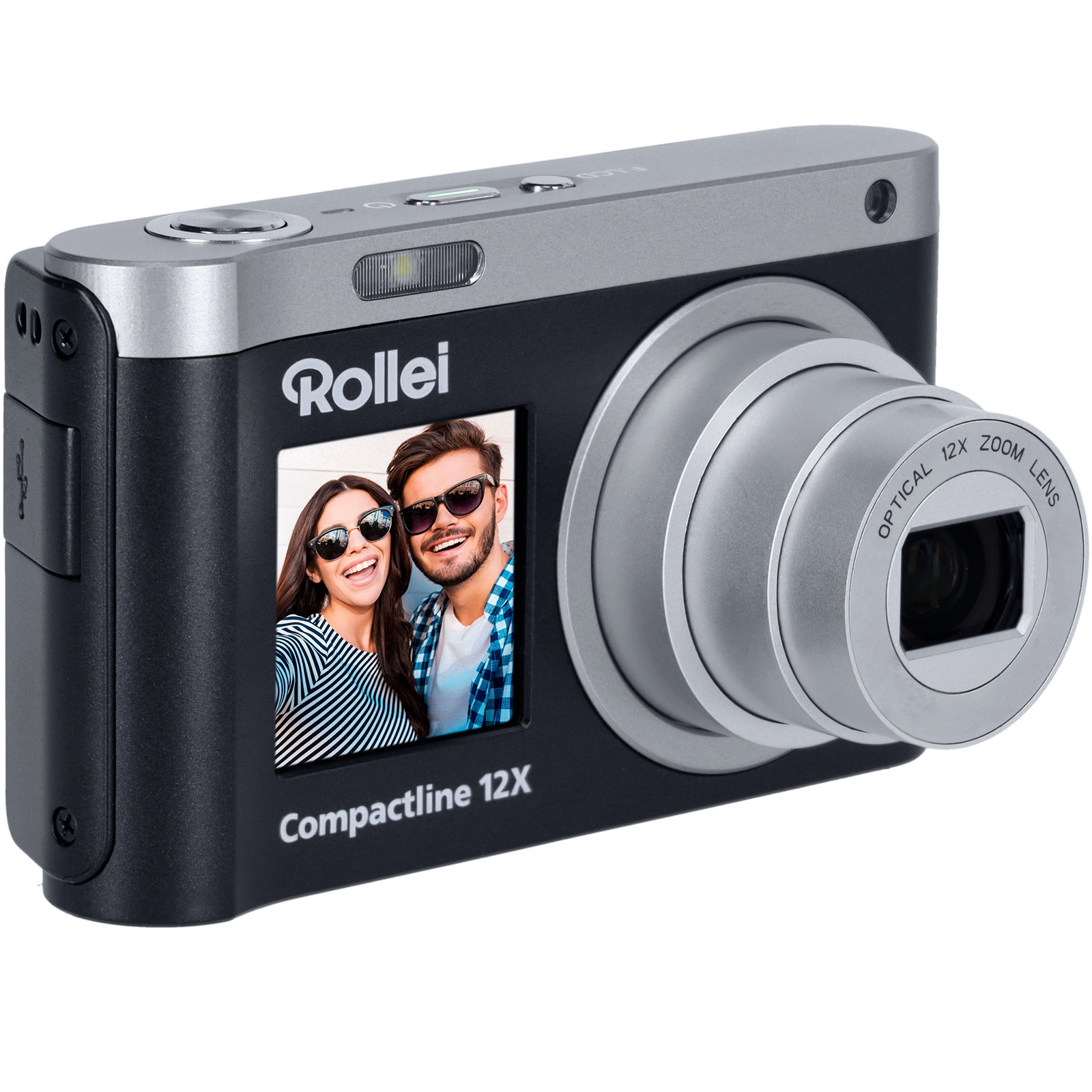 ROLLEI Compactline 12x Kompaktkamera 