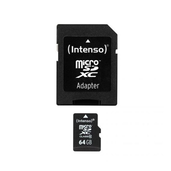 INTENSO 64GB micro SDXC-Karte Class 10 