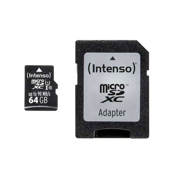 INTENSO 64GB Micro-SDXC UHS-I Professional 