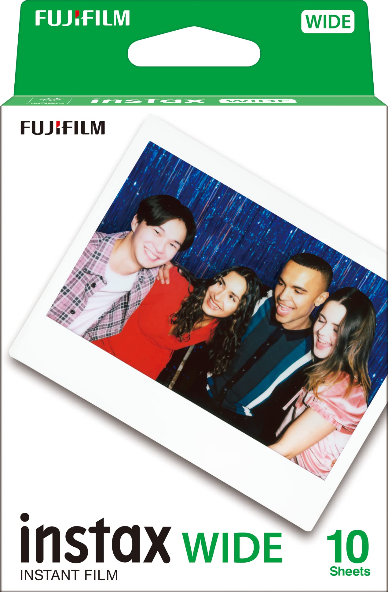 FUJIFILM instax Wide Film EU 10/PK Sofortbildkamera-Filme 
