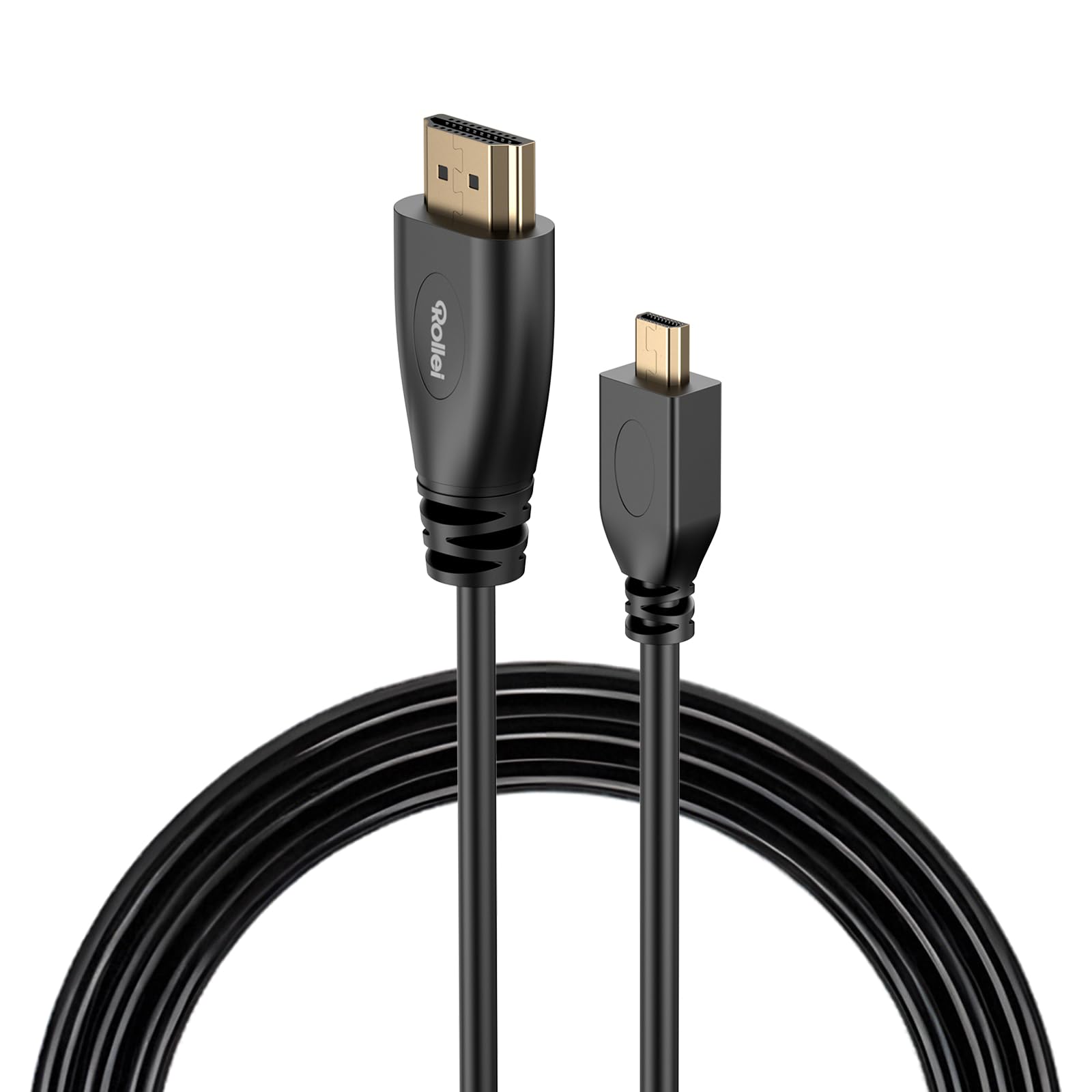 ROLLEI Micro HDMI / HDMI Kabel | 4K (30 Hz) | 1,8 m 