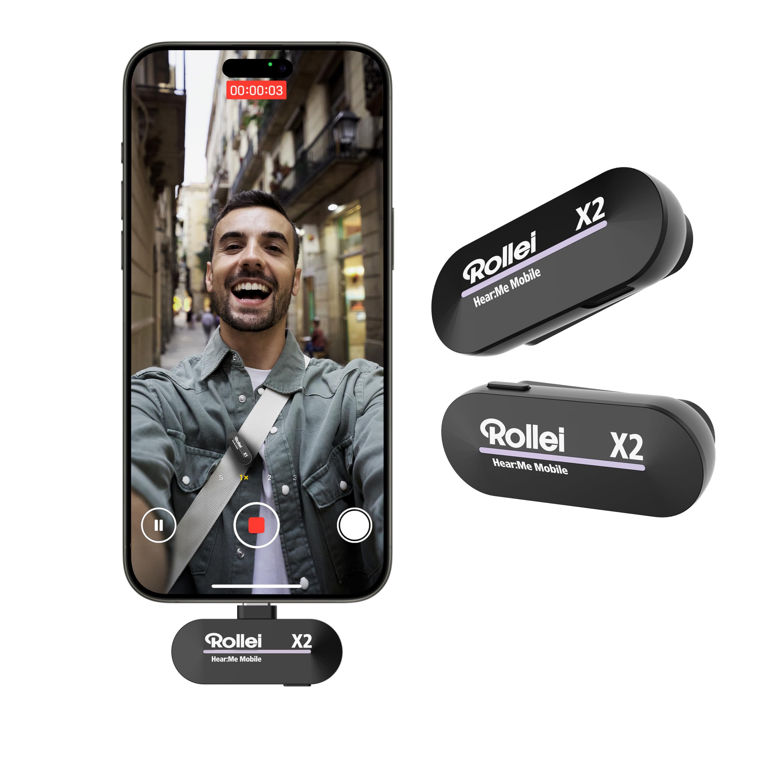 ROLLEI Hear:MeMobile X1 / X2 (USB-C, Noise-Canceling) 