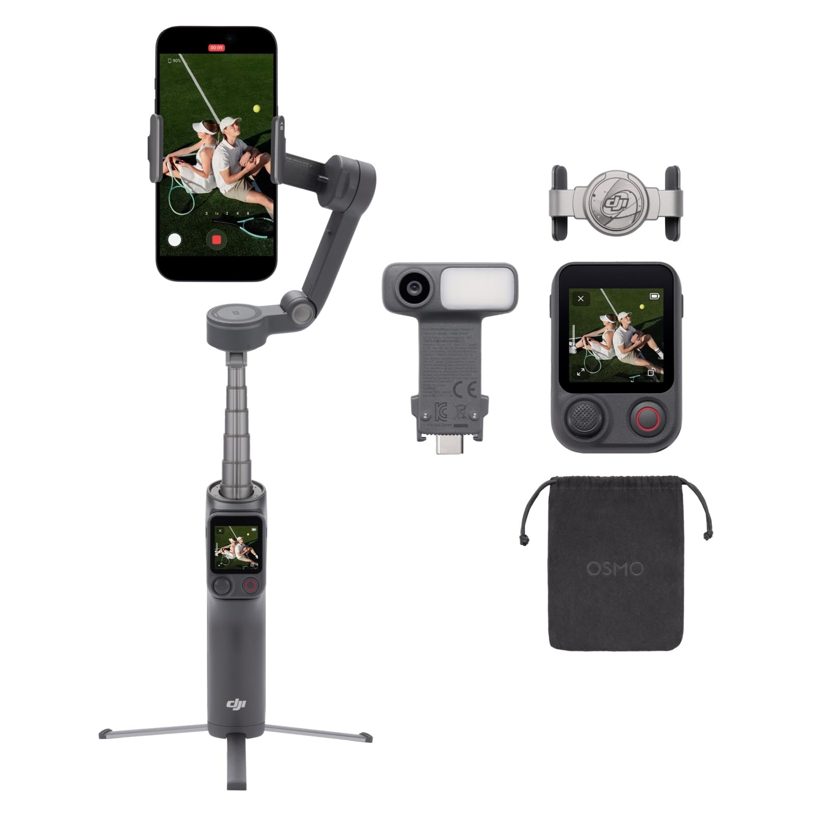 dji Gimbal Osmo Mobile 8P Advanced Tracking Combo 