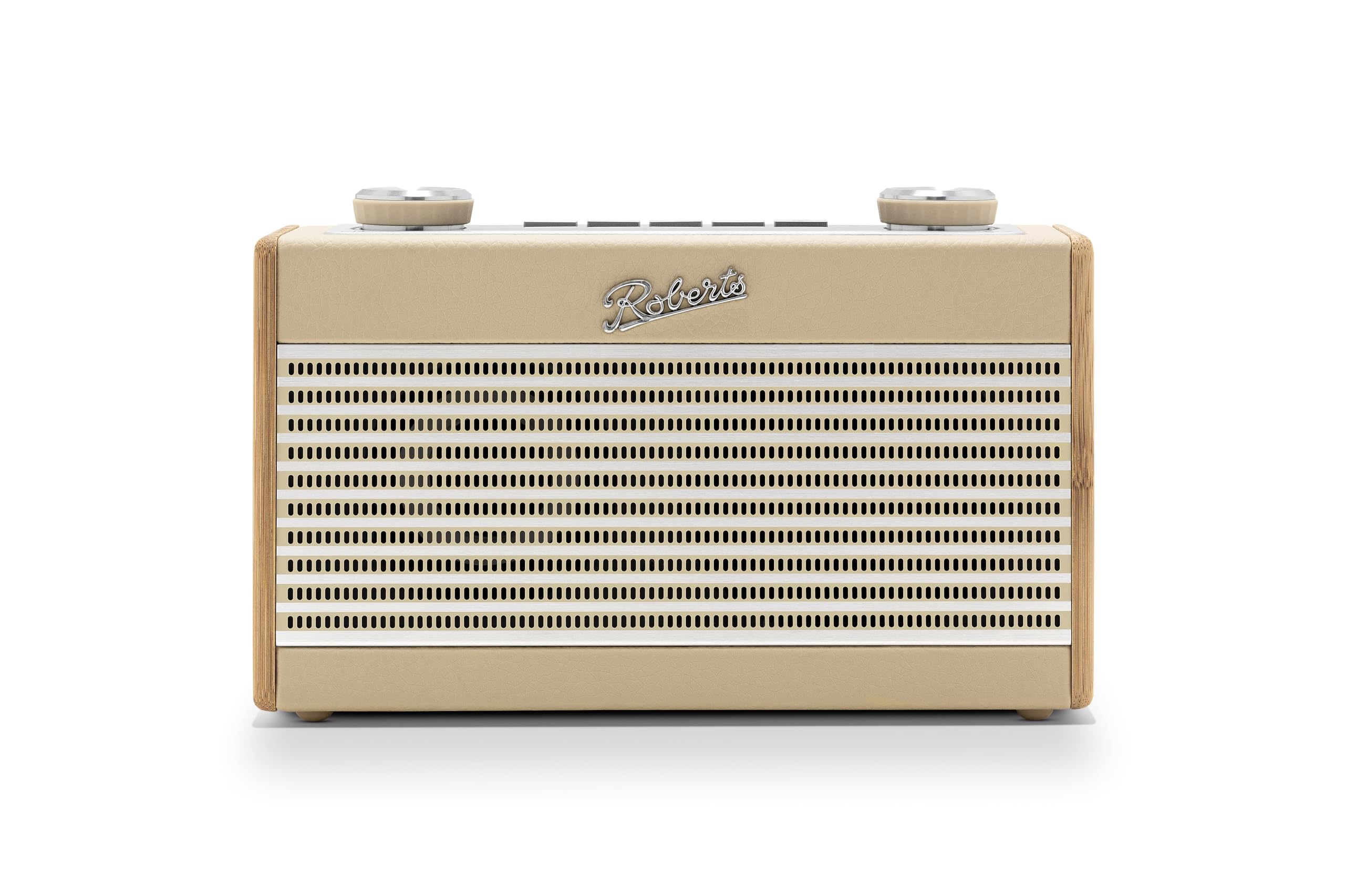 ROBERTS DAB+ Radio RamblerUno pastel cream (Bluetooth, integriertes Ladeger&auml;t, FM RDS, OLED Display, 20 Senderspeicher) 
