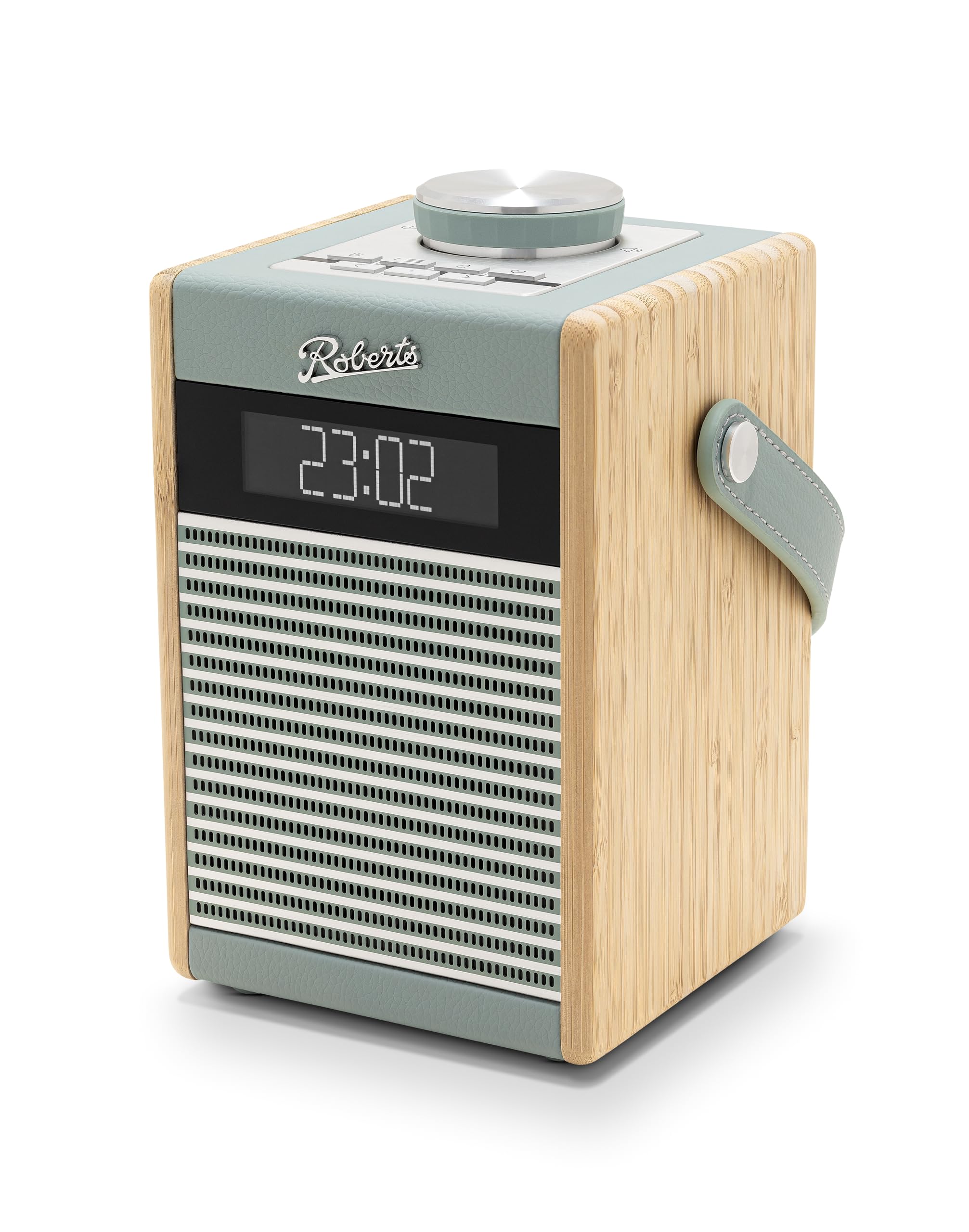 ROBERTS Rambler Midi duck egg blue DAB+ Radio (Doppelte Wecker mit Schlummerfunktion) 