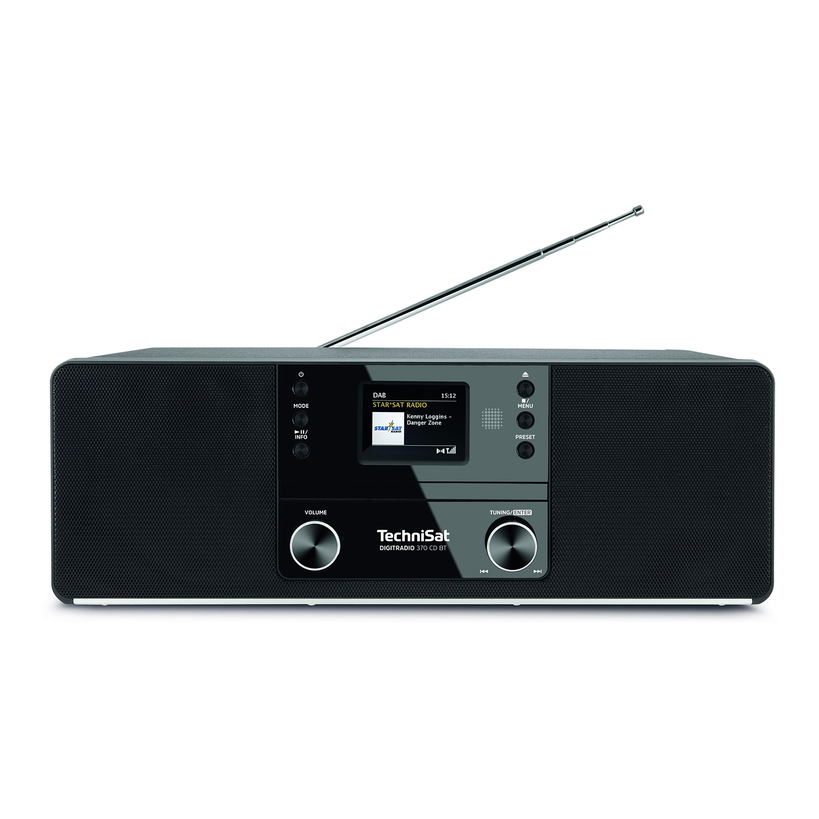 Technisat DIGITRADIO 370 CD BT schwarz DAB+ Radio 