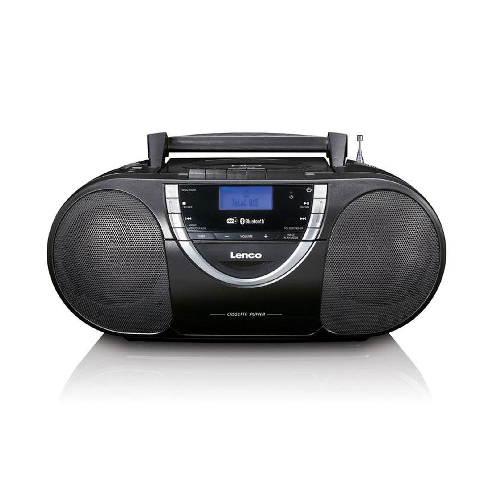 Lenco Radiorekorder mit CD-Spieler und Kassettendeck SCD 6900 