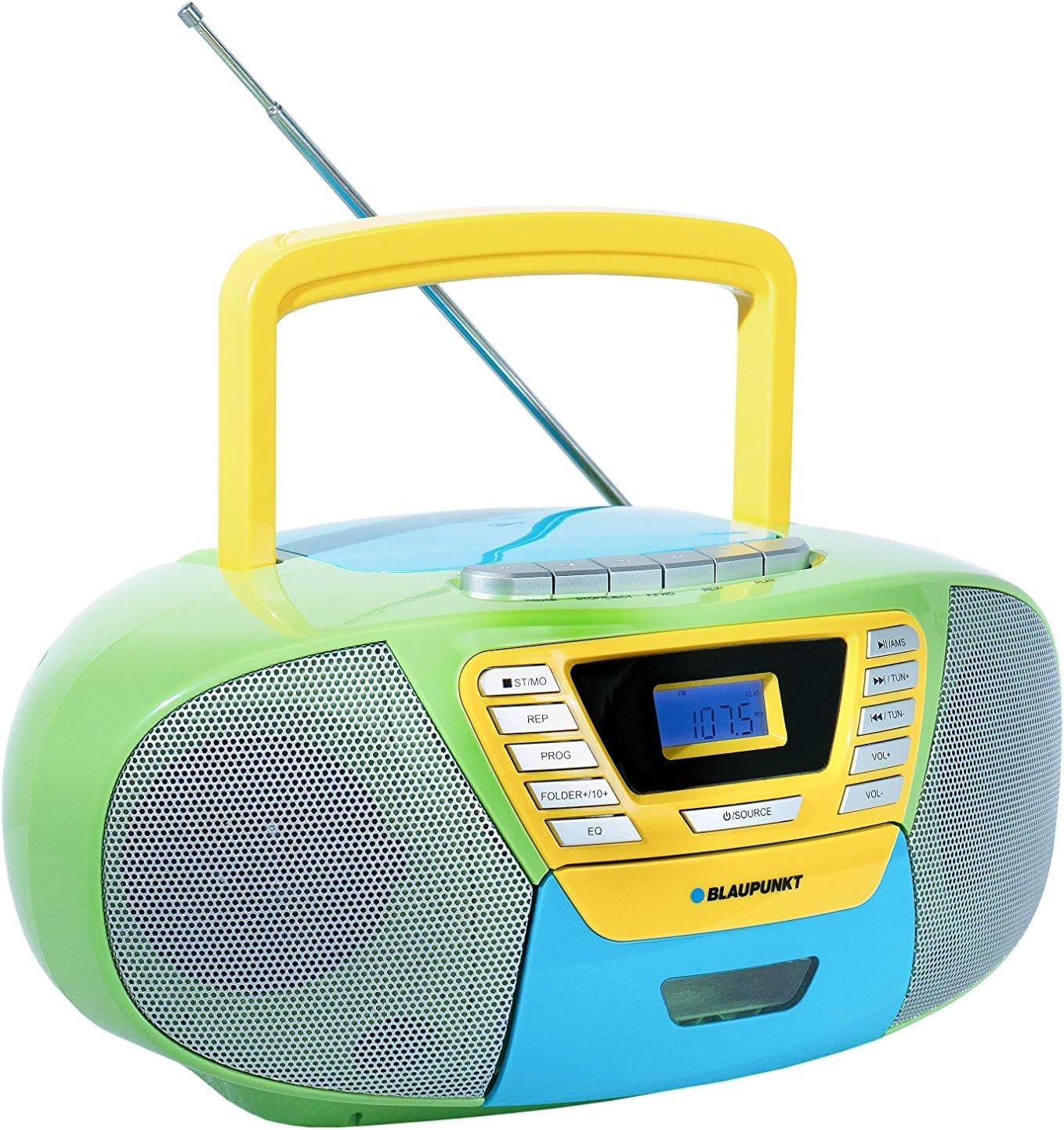 B 120 | Boombox mit CD Player und Bluetooth | Multicolor 