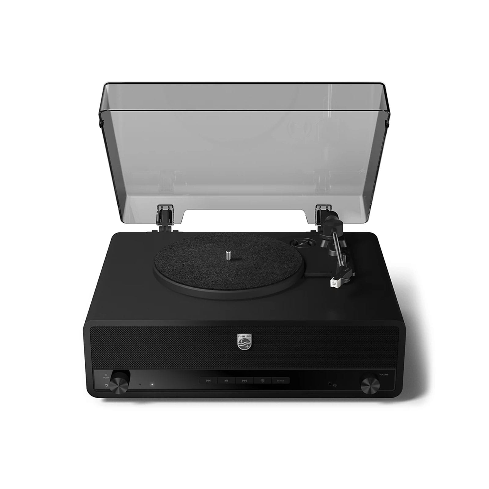 Philips TPV TAV3000B/10 Plattenspieler (Bluetooth, Aux-Ausgang, Audioeingang, Kopfh&ouml;rerausgang) 