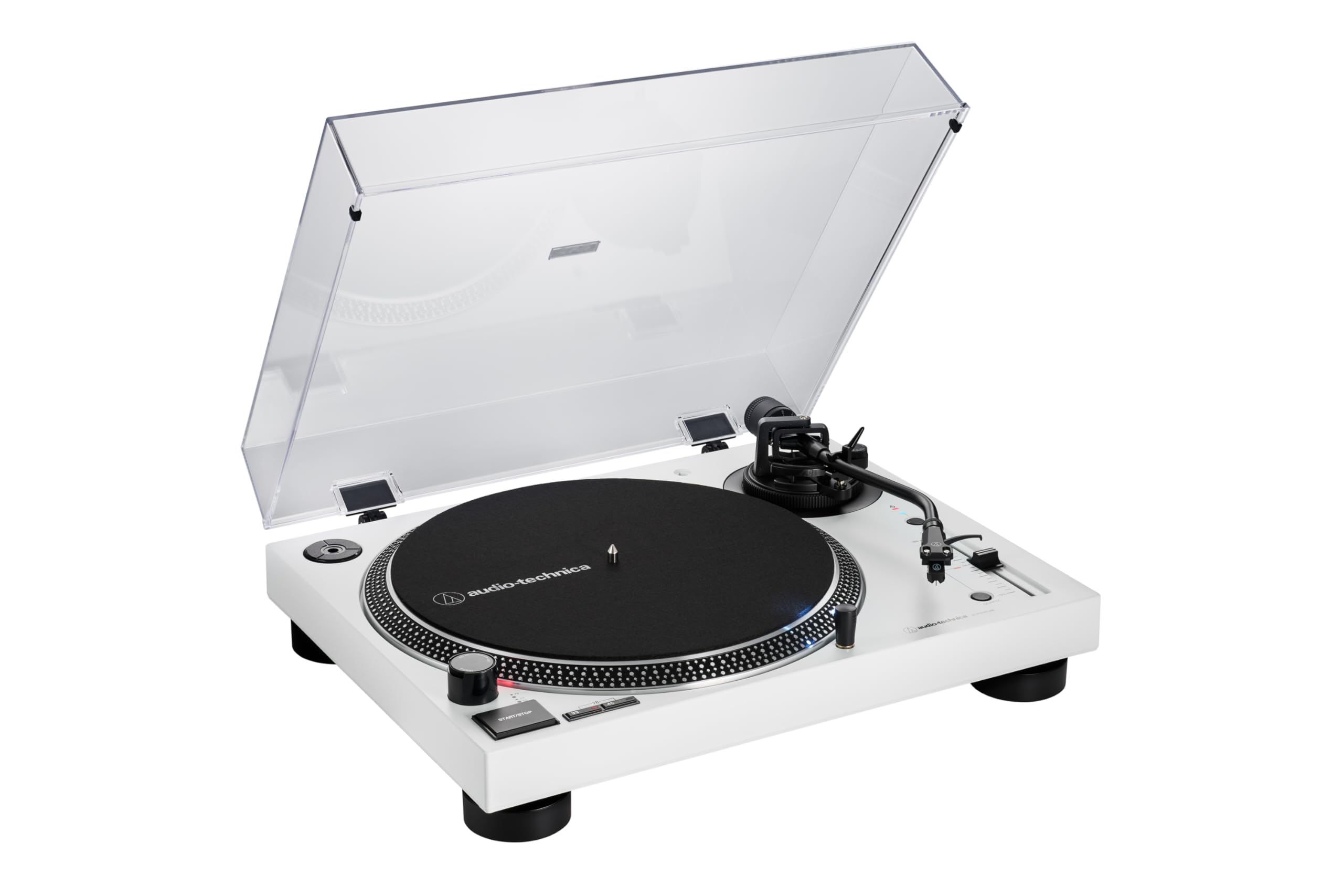 Audio-Technica AT-LP120X BT WH wei&szlig; Plattenspieler (Bluetooth, USB) 