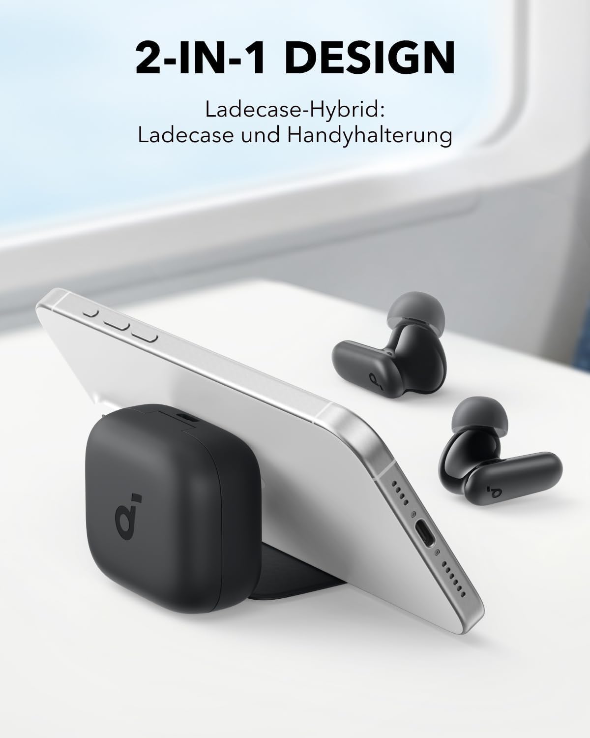 Soundcore P30i Schwarz In-Ear Kopfh&ouml;rer (Bluetooth, kabellos, Noise Cancelling (ANC), USB) 