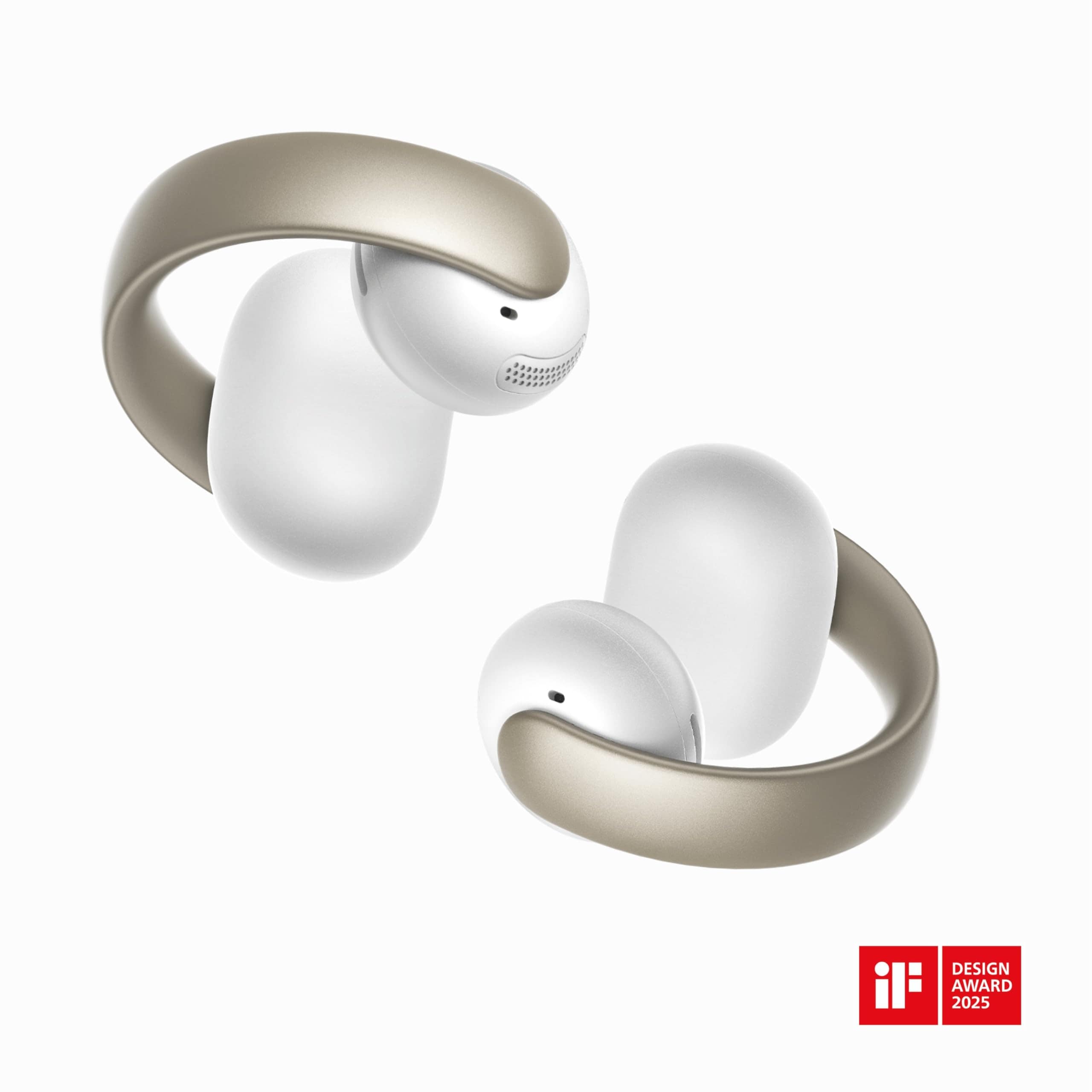 Soundcore AeroClip White Open-Ear Kopfh&ouml;rer 
