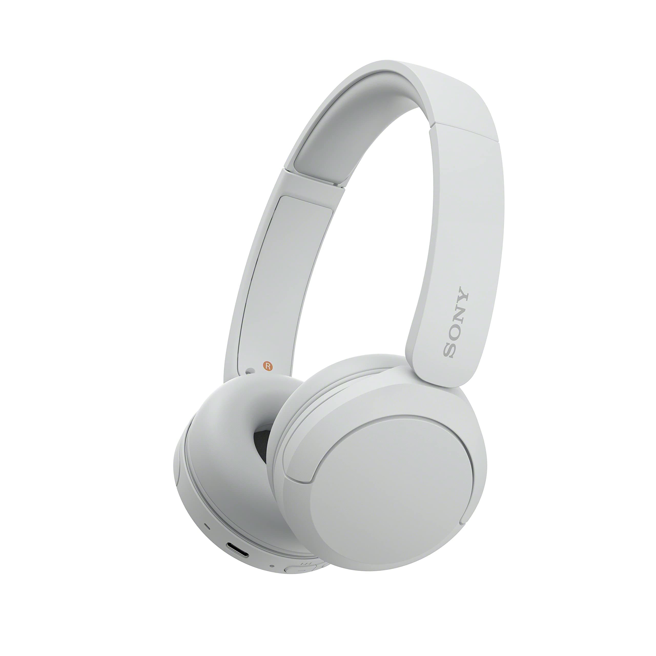Sony WH-CH520 Wei&szlig; On-Ear Kopfh&ouml;rer (Connect App, bis zu 50h Wiedergabezeit, 3 Minuten Schnellladen, Bluetooth, Mikrofon, Mehrfachkopplung) 
