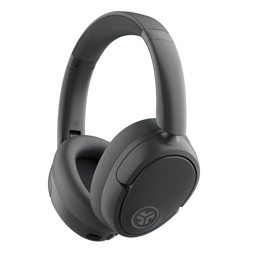 JLab JBuds LUX ANC graphite Over-Ear Kopfh&ouml;rer (Headset-Funktion, Bluetooth-Multipoint, kabellos, 235 g, noise cancelling, faltbar, JLab-App, Google Fast Pair) 