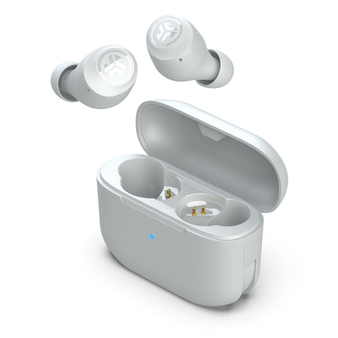 JLab GO Air POP / Go POP+ True Wireless Kopfh&ouml;rer cloud (Headset-Funktion, Bluetooth, IPX4, Dual Connect) 
