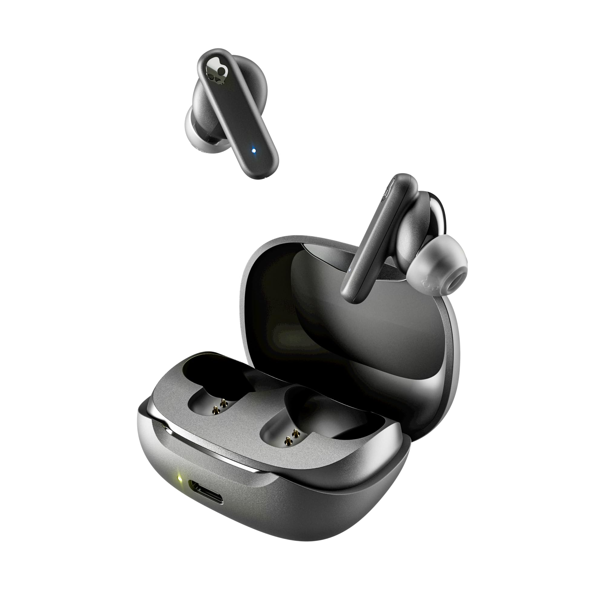 Skullcandy Smokin' Buds schwarz In-Ear Kopfh&ouml;rer (Bluetooth, kabellos, USB-C) 