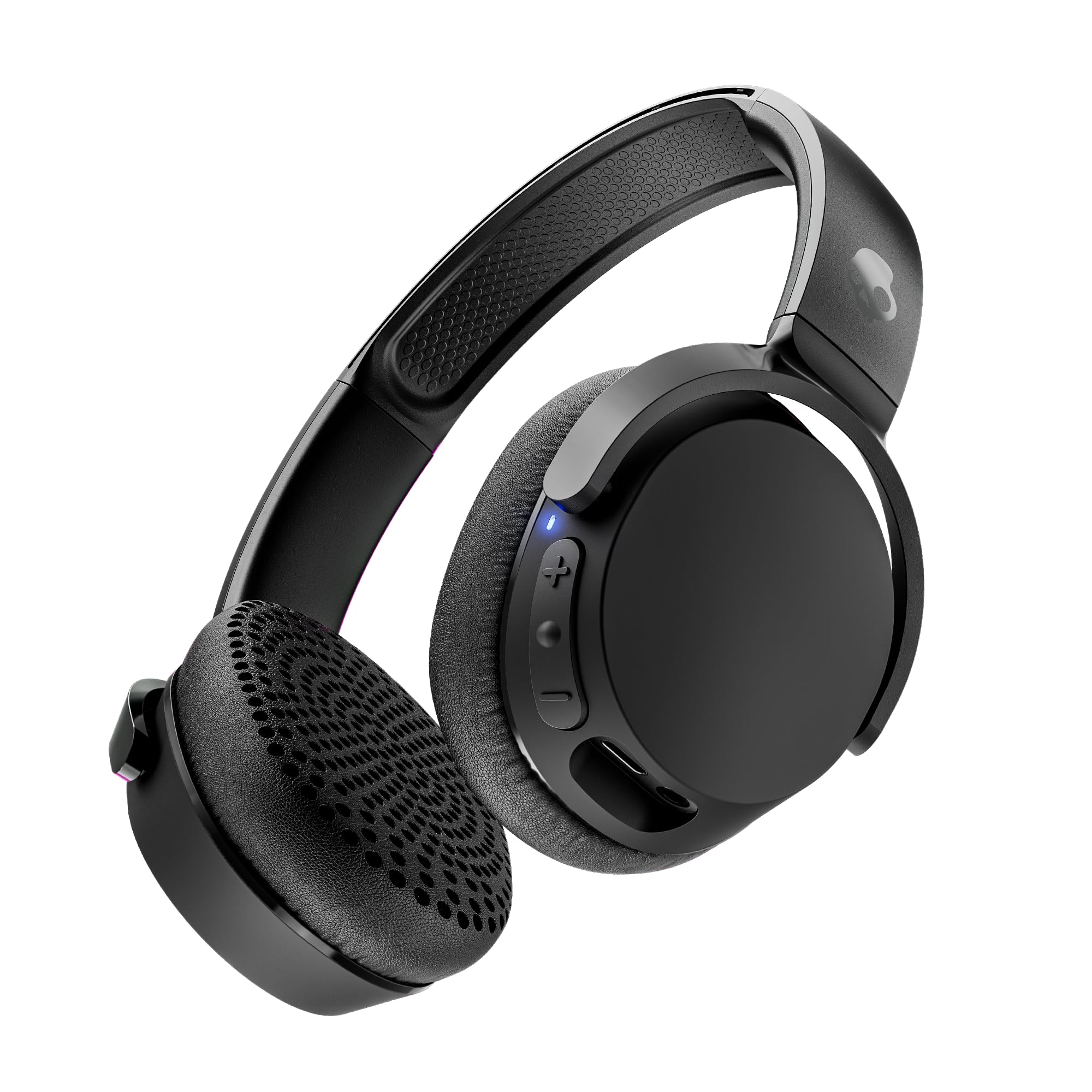 Skullcandy RIFF 2 schwarz Over-Ear Kopfh&ouml;rer (Headset-Funktion, Bluetooth, kabellos, USB-C, 3,5 mm Klinke) 