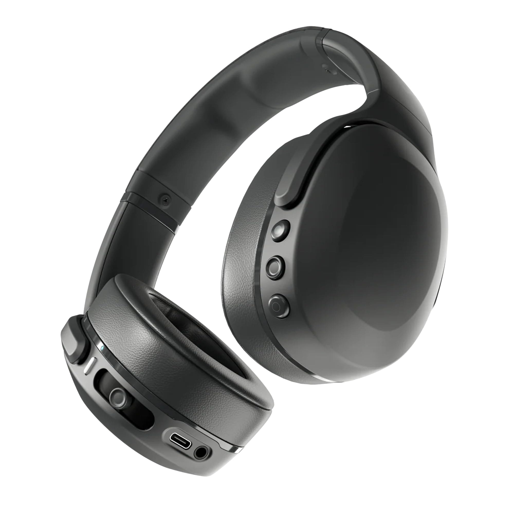 Skullcandy CRUSHER EVO Schwarz Over-Ear Kopfh&ouml;rer (Headset-Funktion, Bluetooth, USB-C, 3,5 mm Anschluss) 