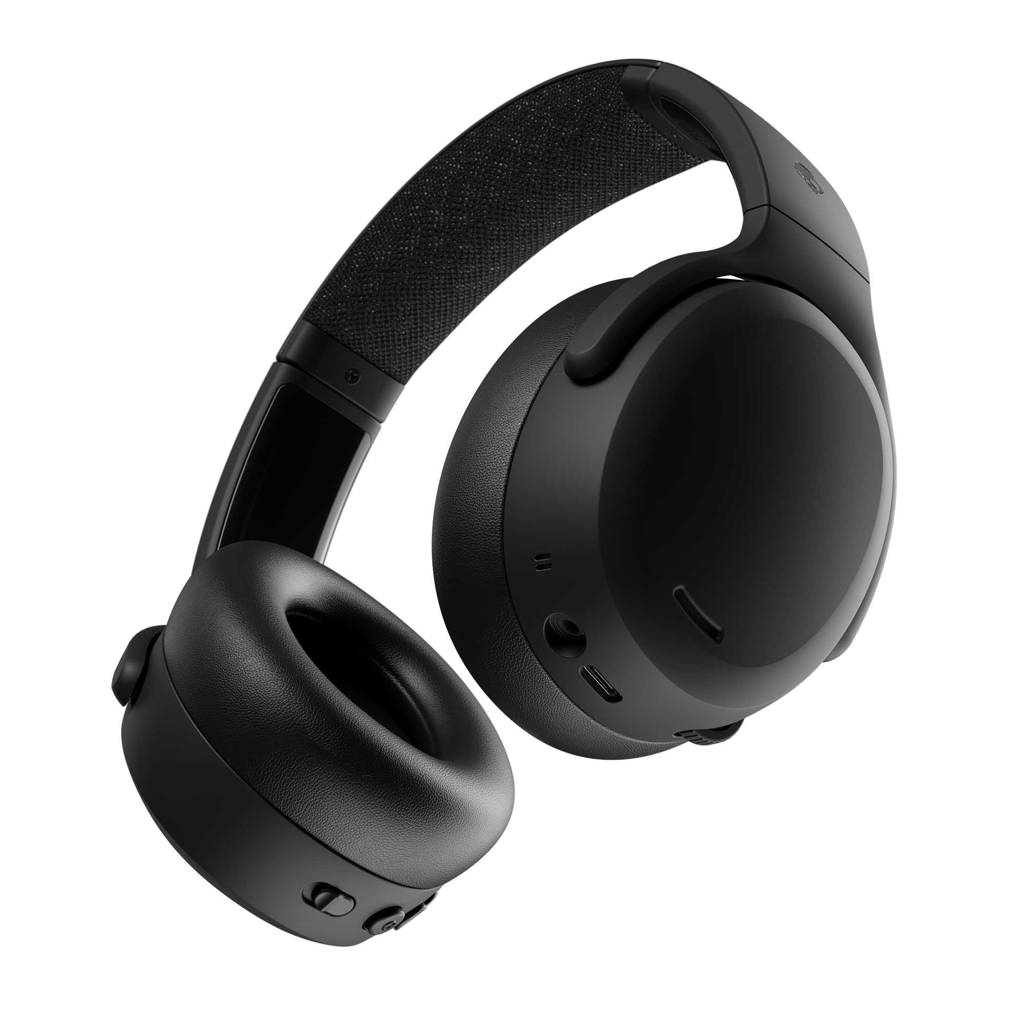 Skullcandy Crusher ANC 2 schwarz Over-Ear Kopfh&ouml;rer (Headset-Funktion, Bluetooth, Noise Cancelling (ANC), USB-C, 3,5 mm Klinke) 